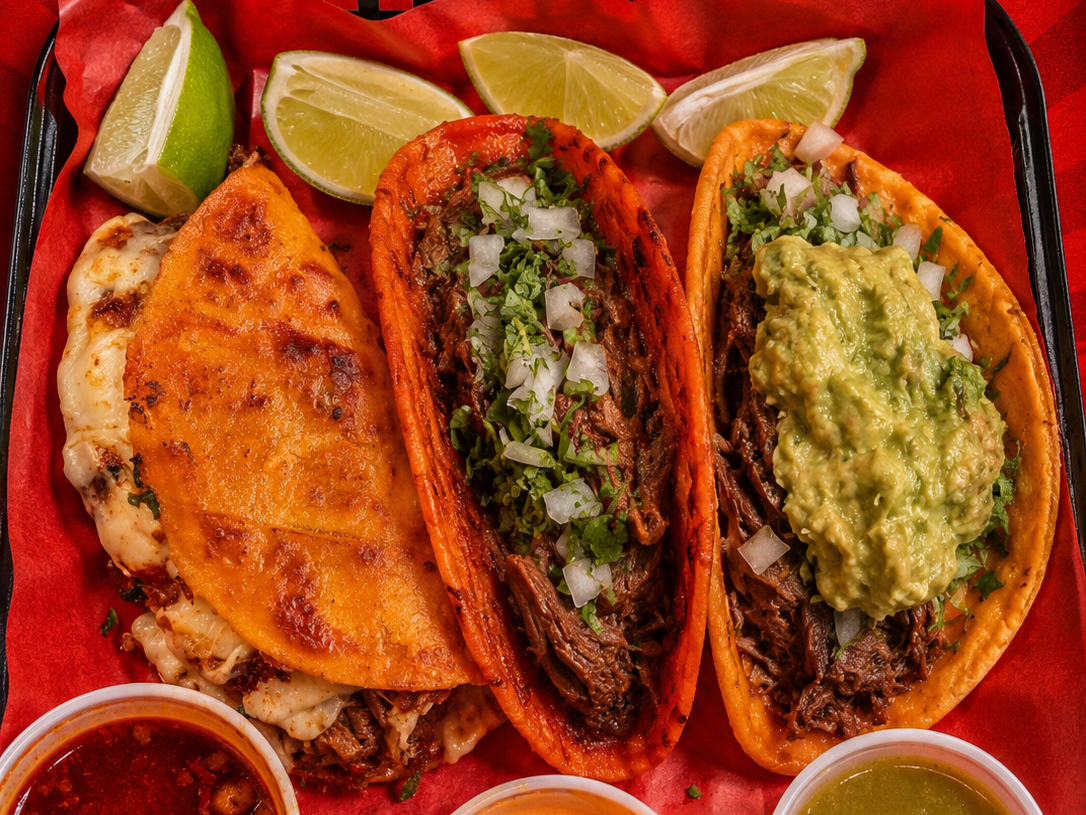 Birria Trio.