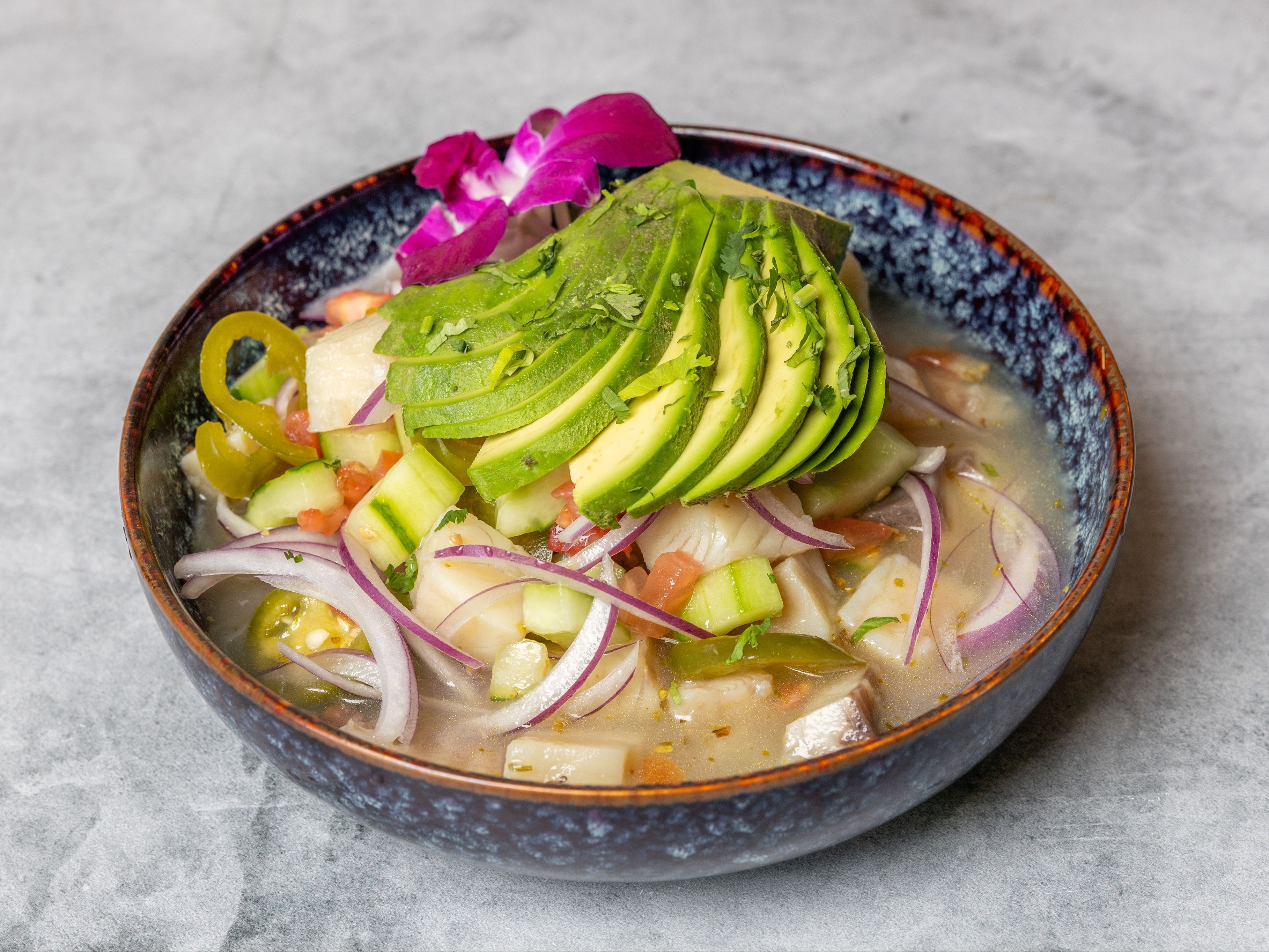 Ceviche De Pescado.