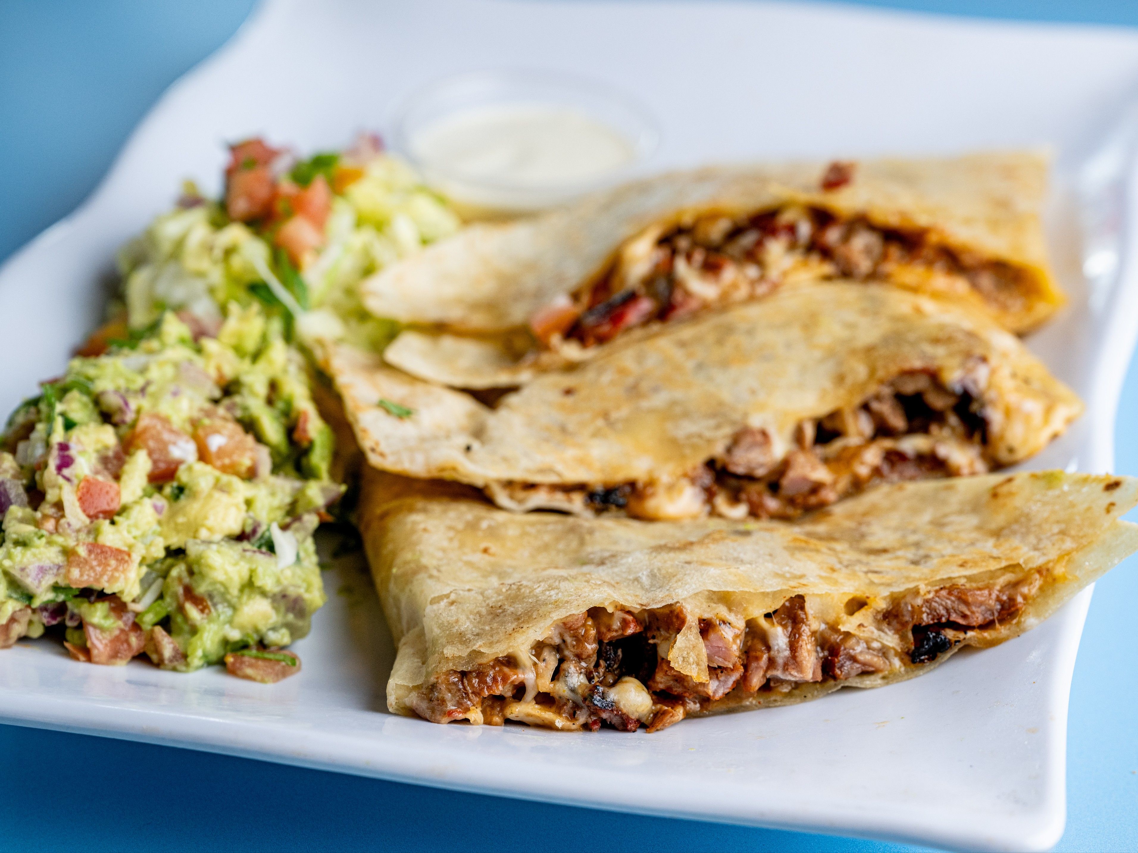 #35 Cheese ,Beef or Chicken Quesadilla.