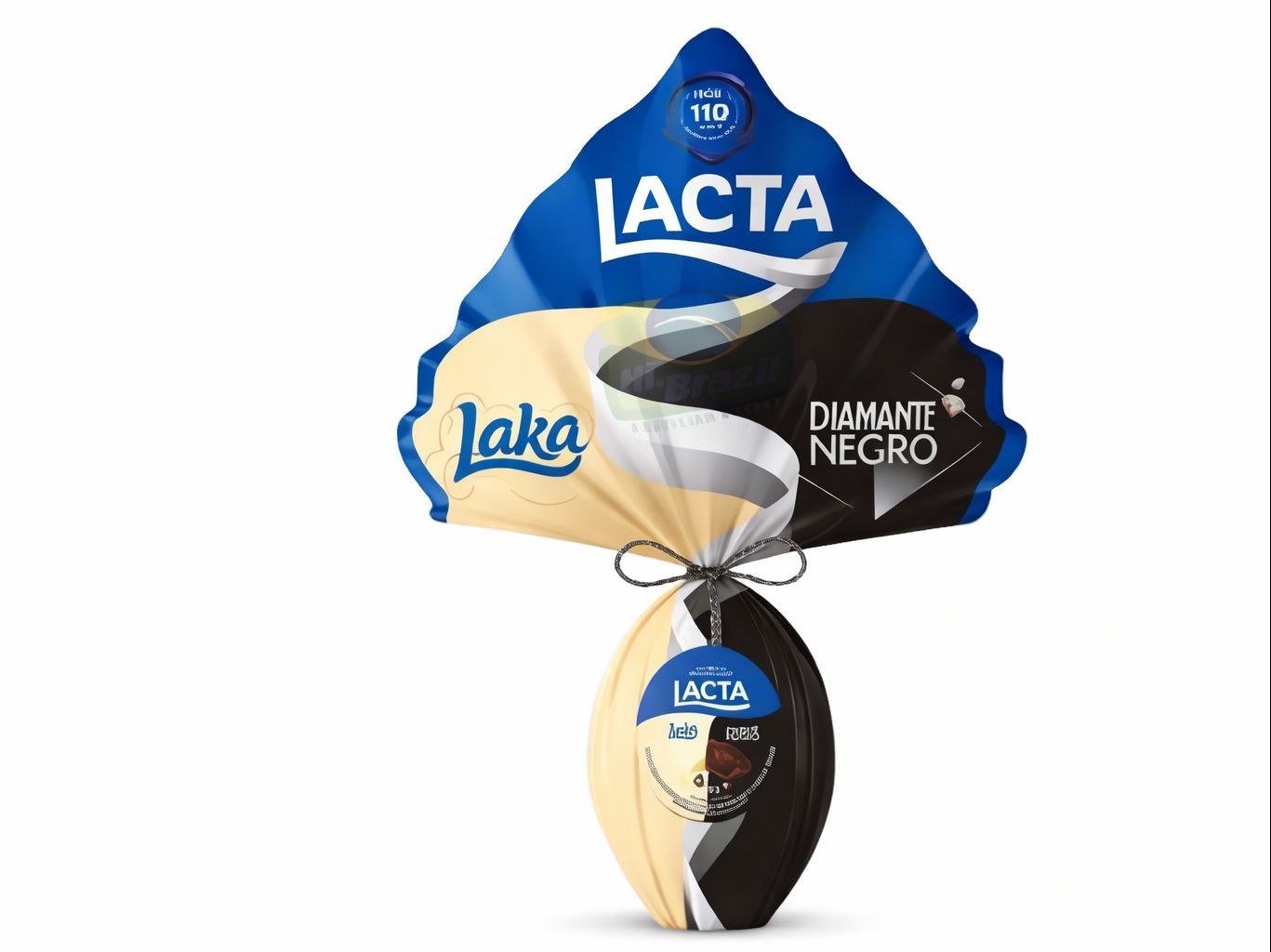 Ovo Lacta Mix Diamente Negro & Laka 494g.