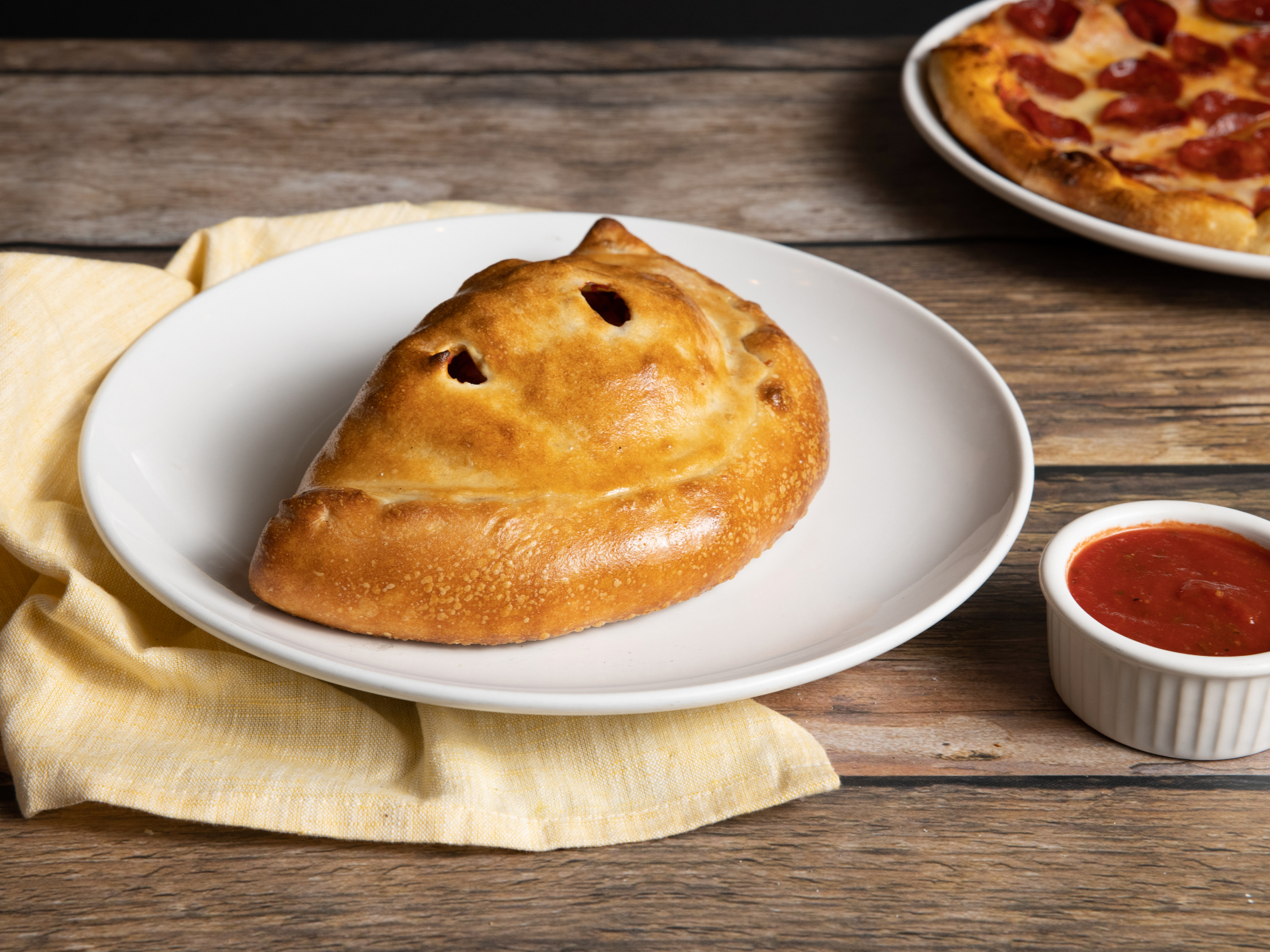 Seekh Kabob Calzone