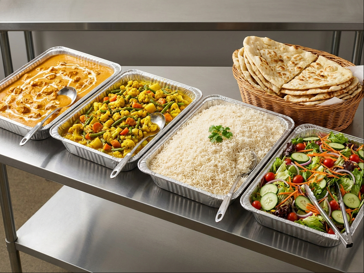 Crew Curry Spread (per person, min 10).