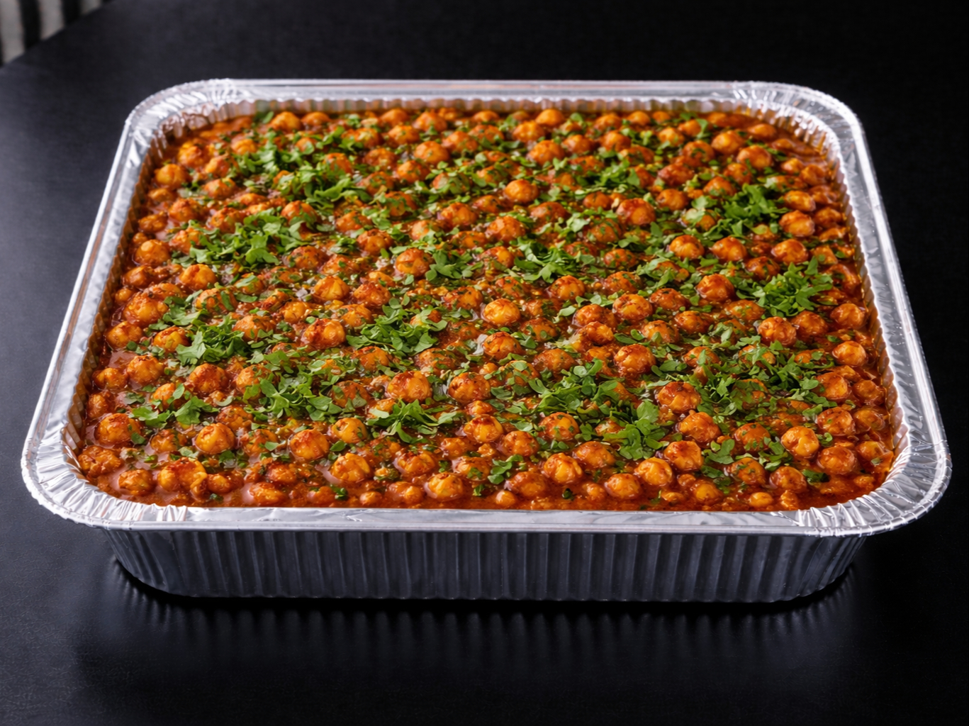 Zesty Chana Masala Tray.