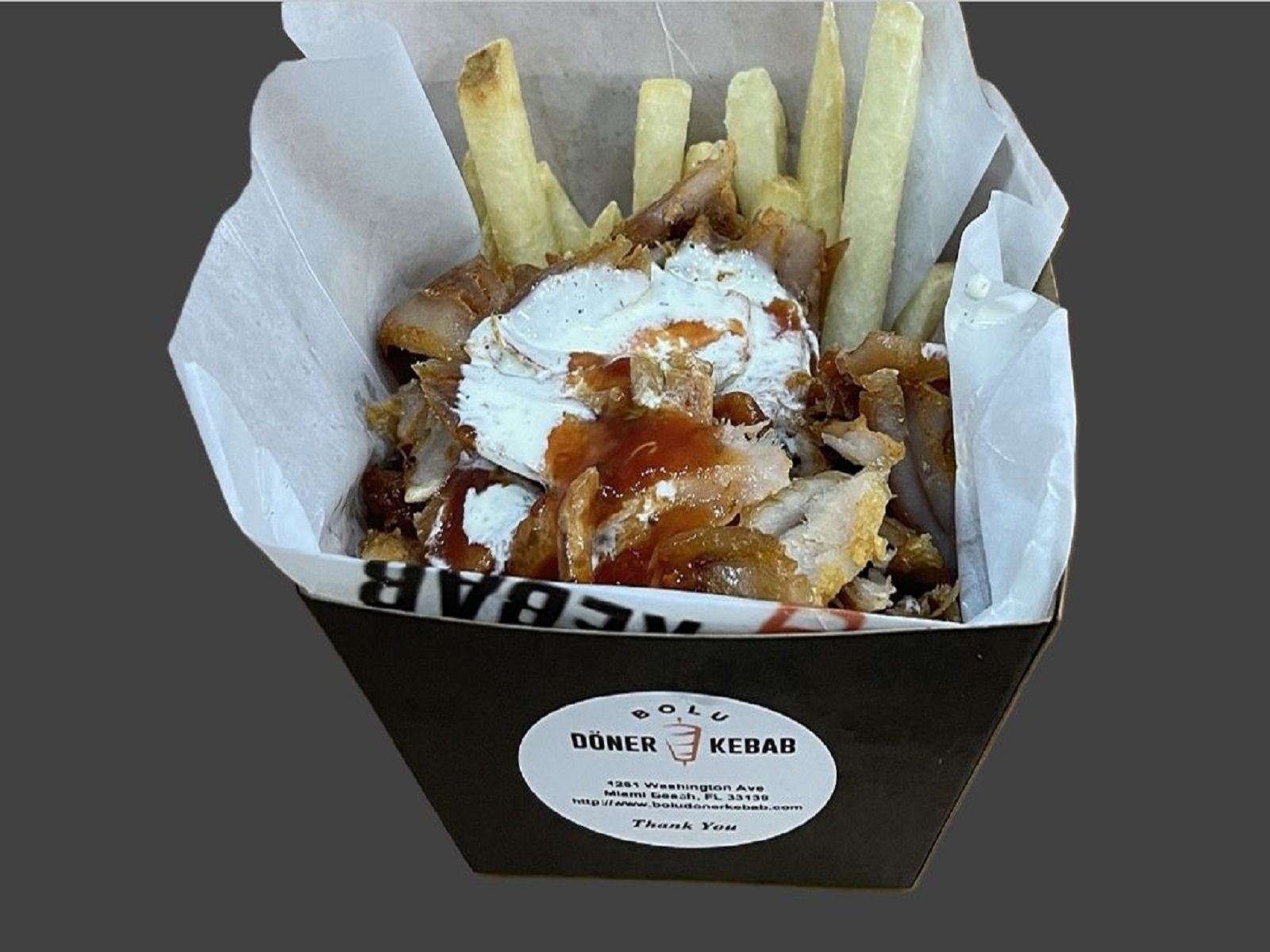 Box Doner Double Mixed & Fries.