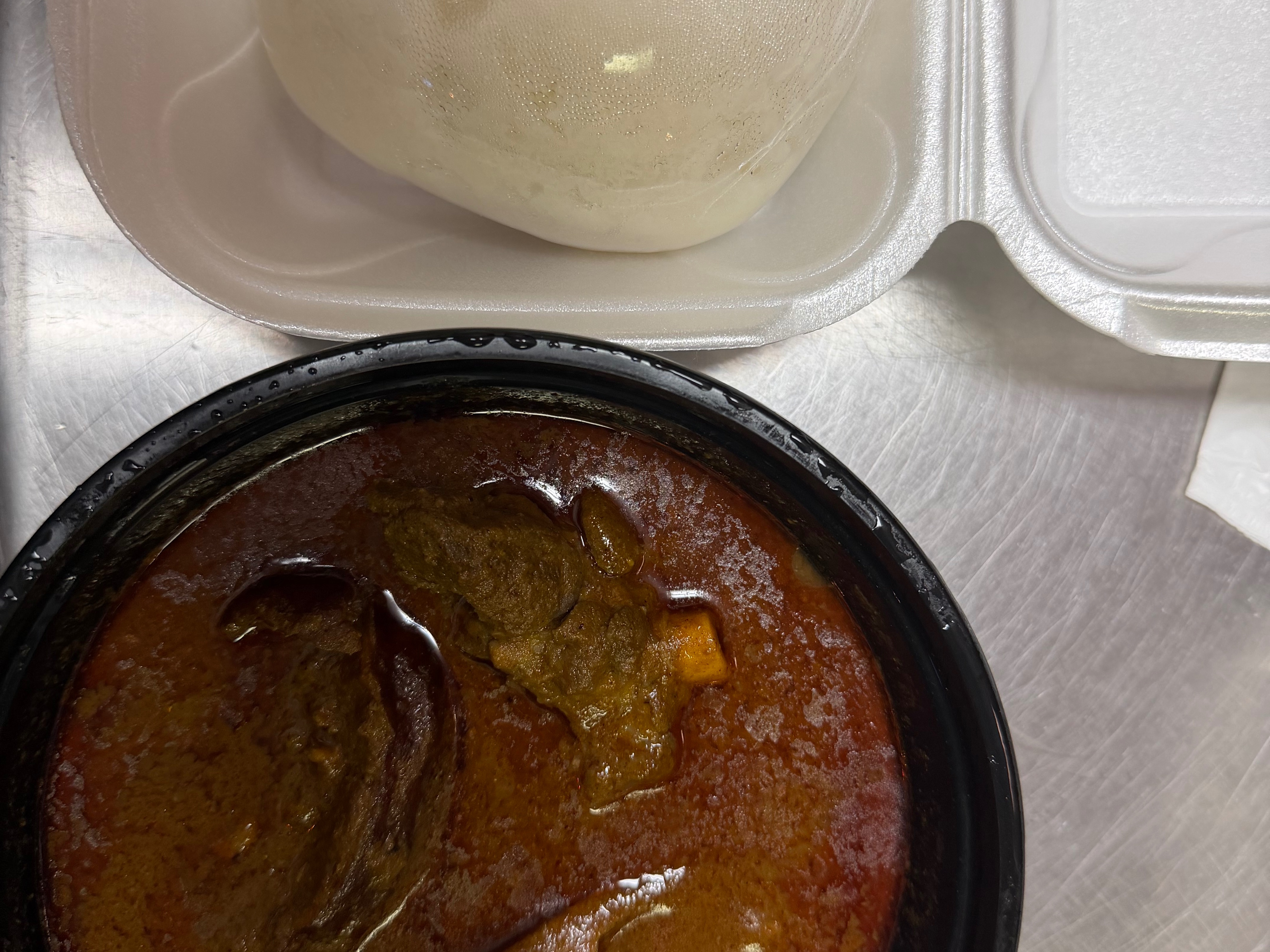 Rice Ball w/ Palm Nuts.