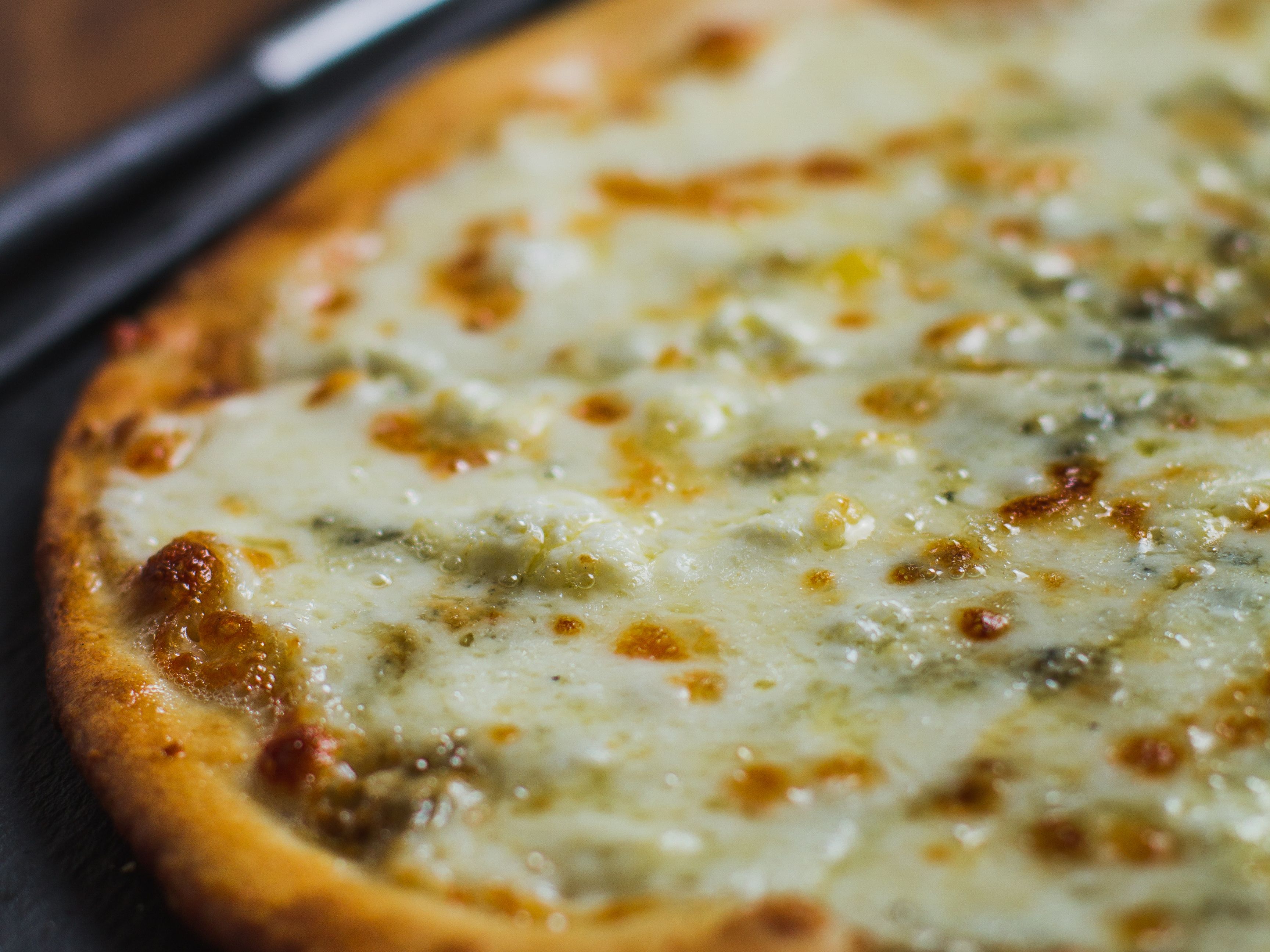 8" Quattro Formaggio Pizza.