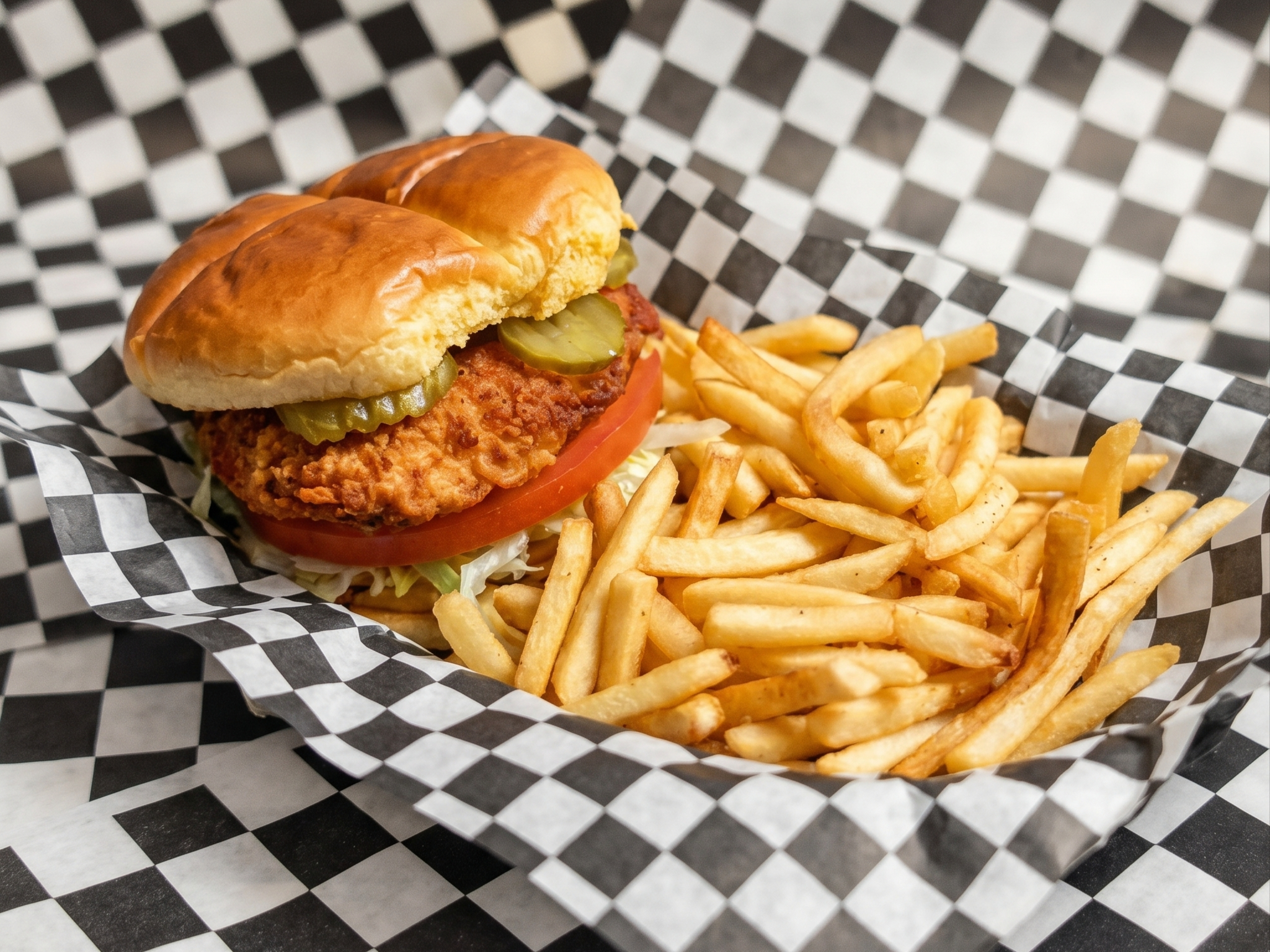 CHICKEN BURGER