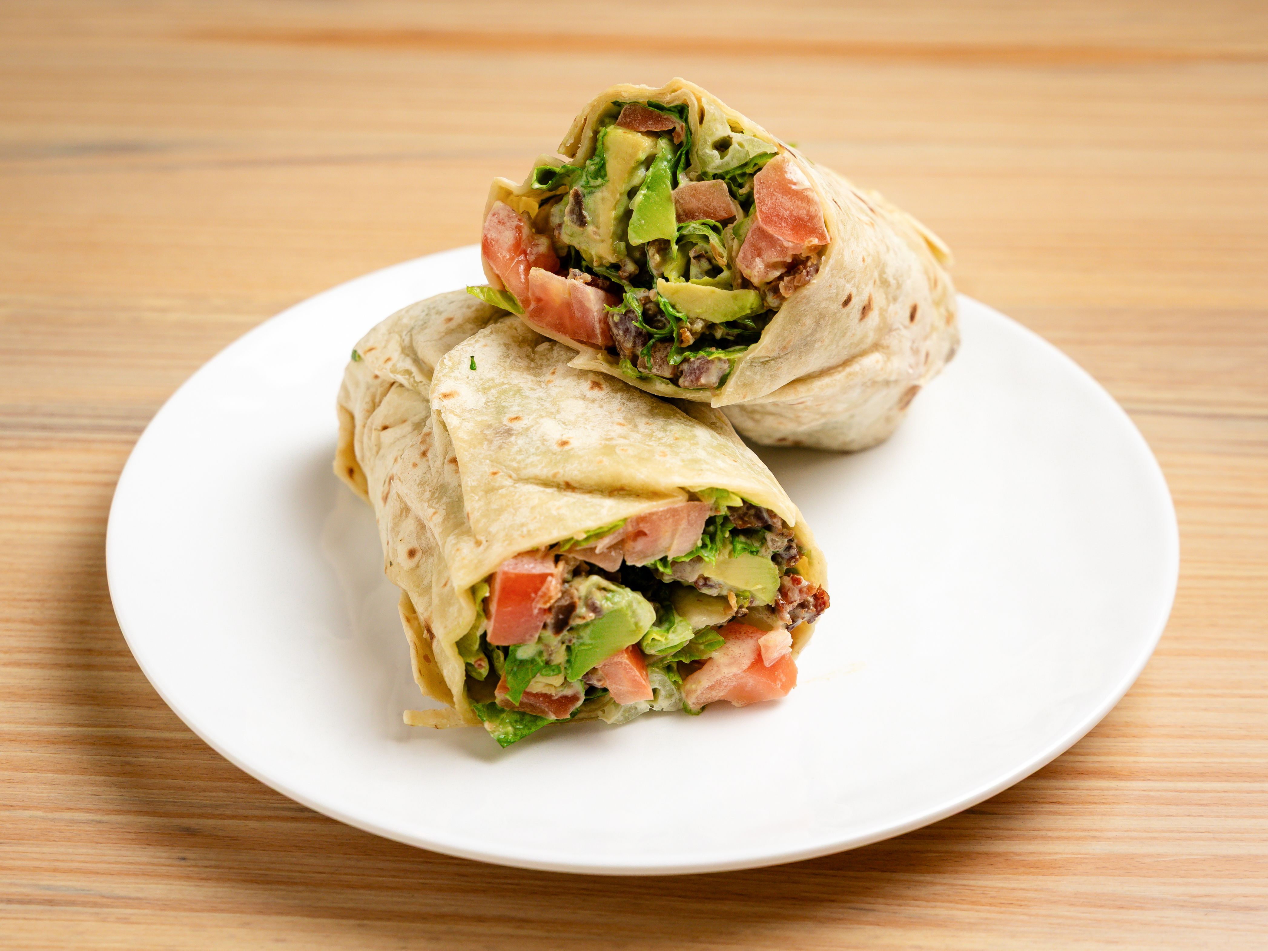 BLT & Avocado Wrap.
