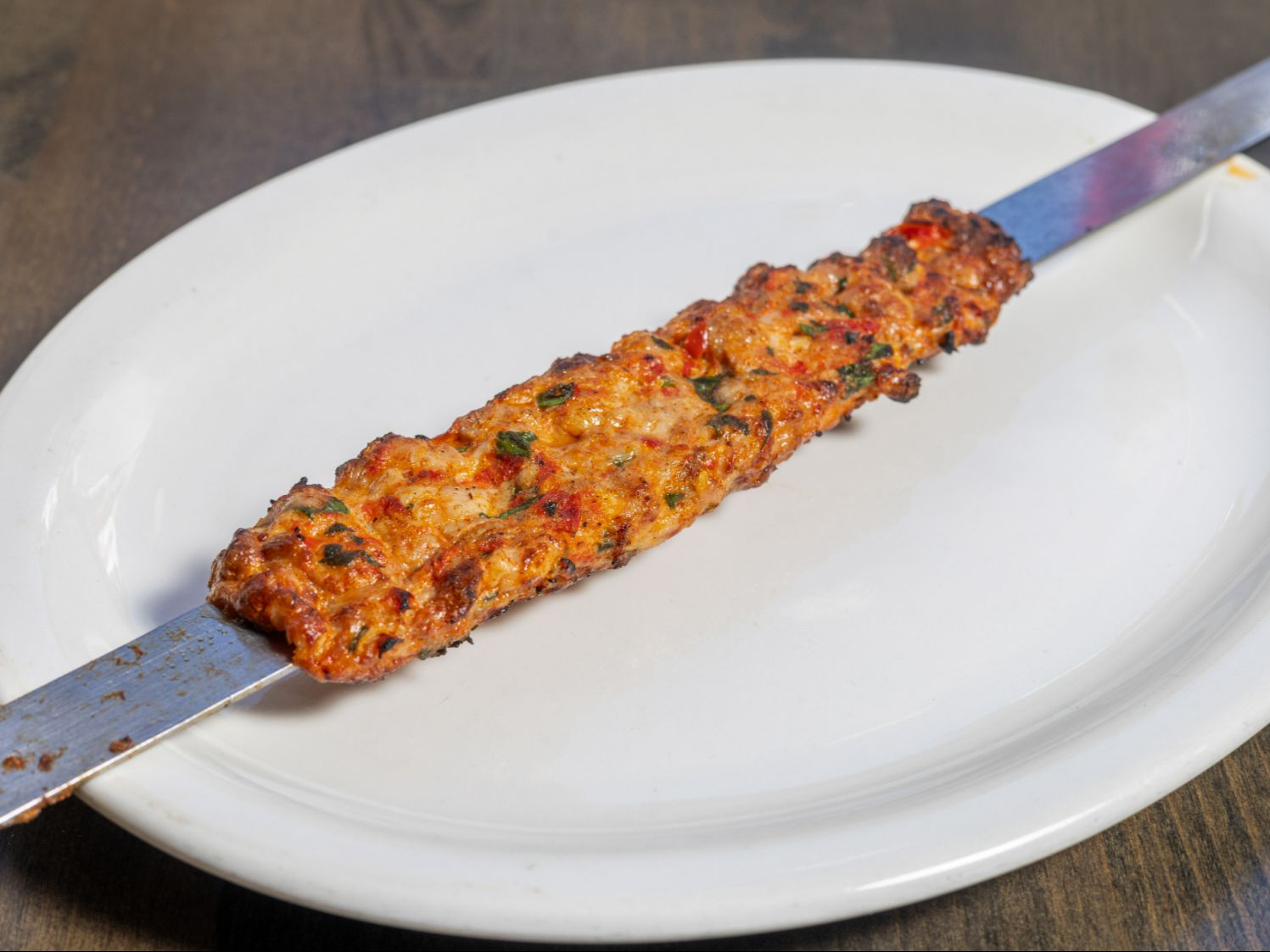 Chicken Adana Skewer.