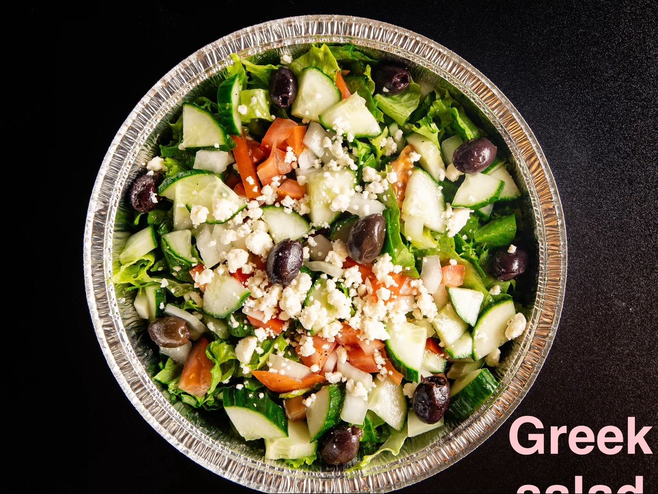 GREEK ESCAPE SALAD.