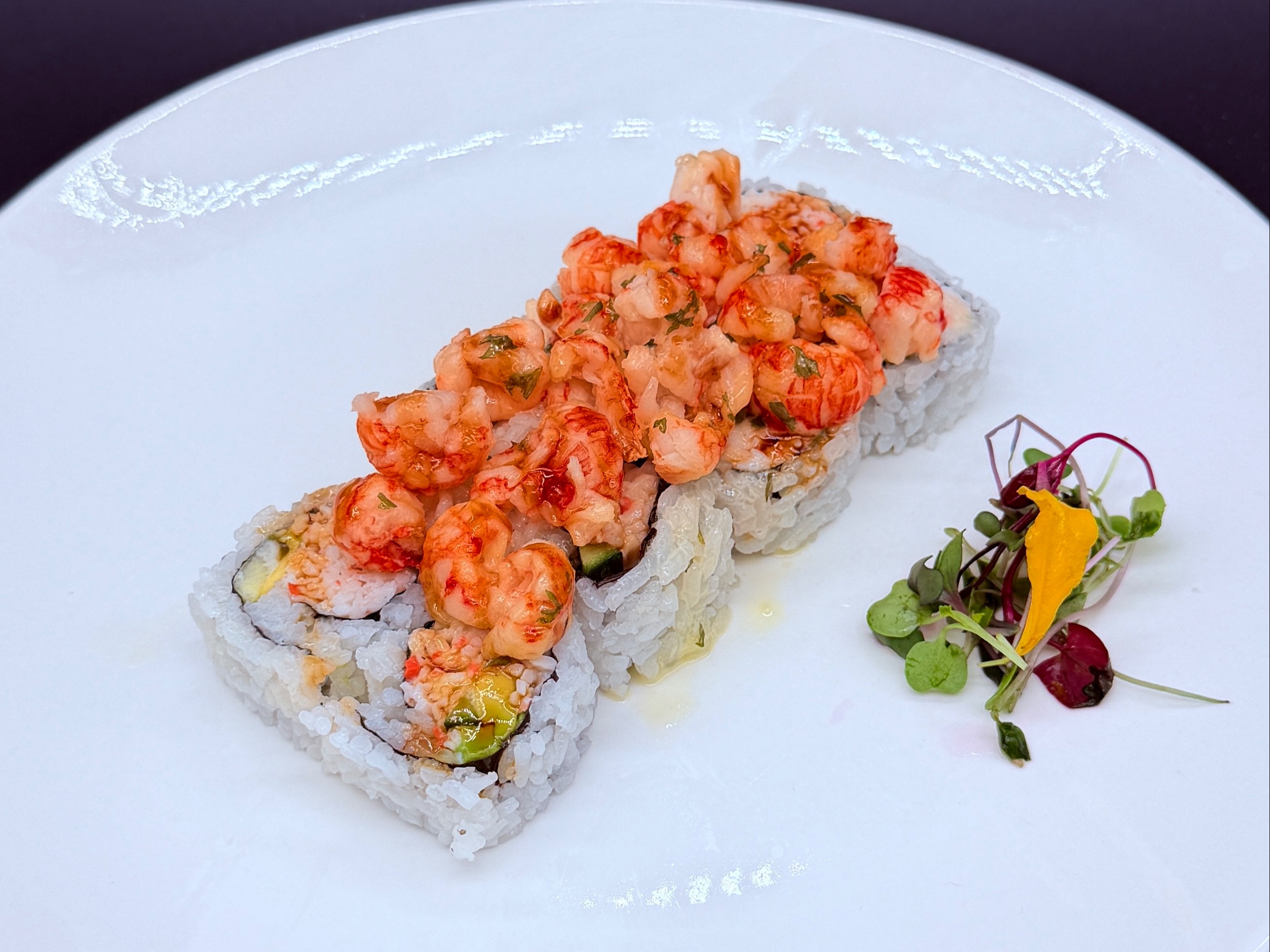 Baked Lobster Roll.