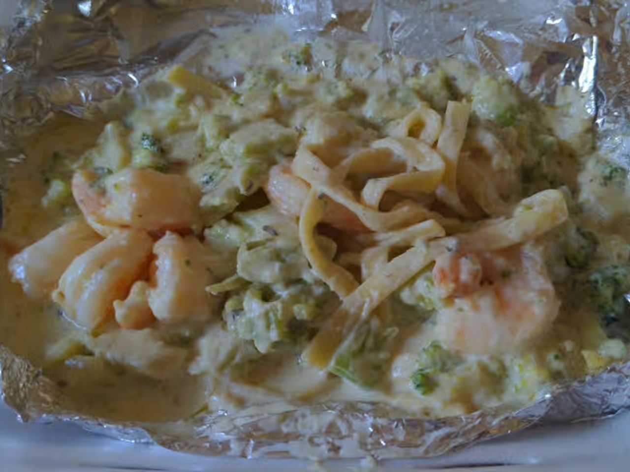 Shrimp Fettucini Alfredo