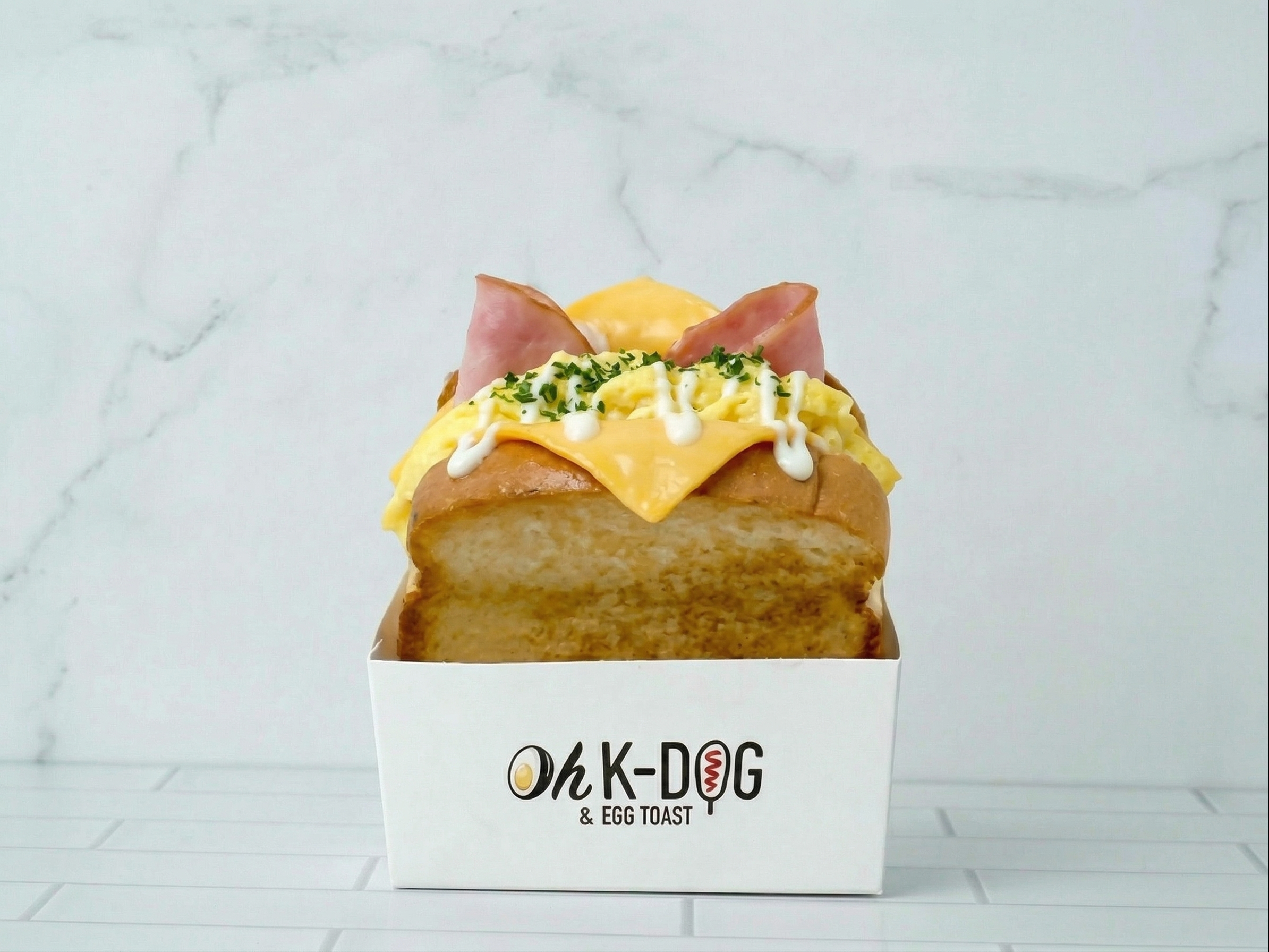 Ham Cheese Egg Toast.