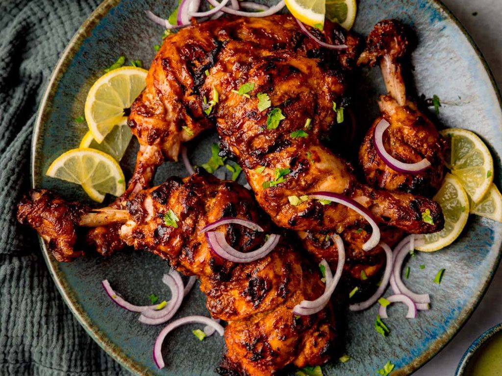 Tandoori Chicken (With Bone).