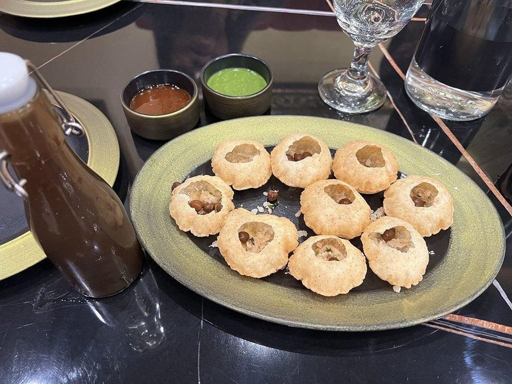 SPICED WATER BOMBS (PANI PURI)