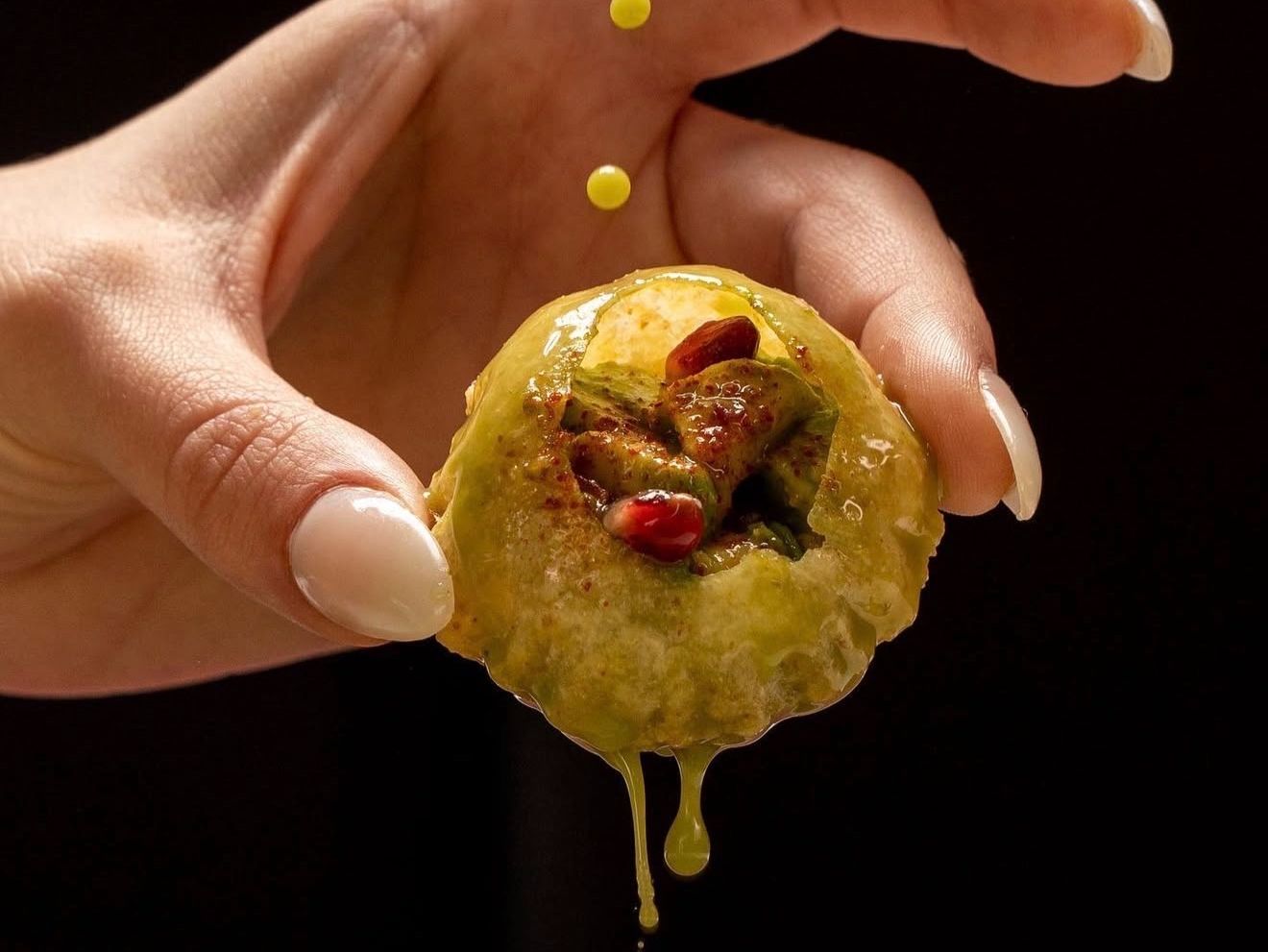 Spiced Water Bombs (Pani Puri).