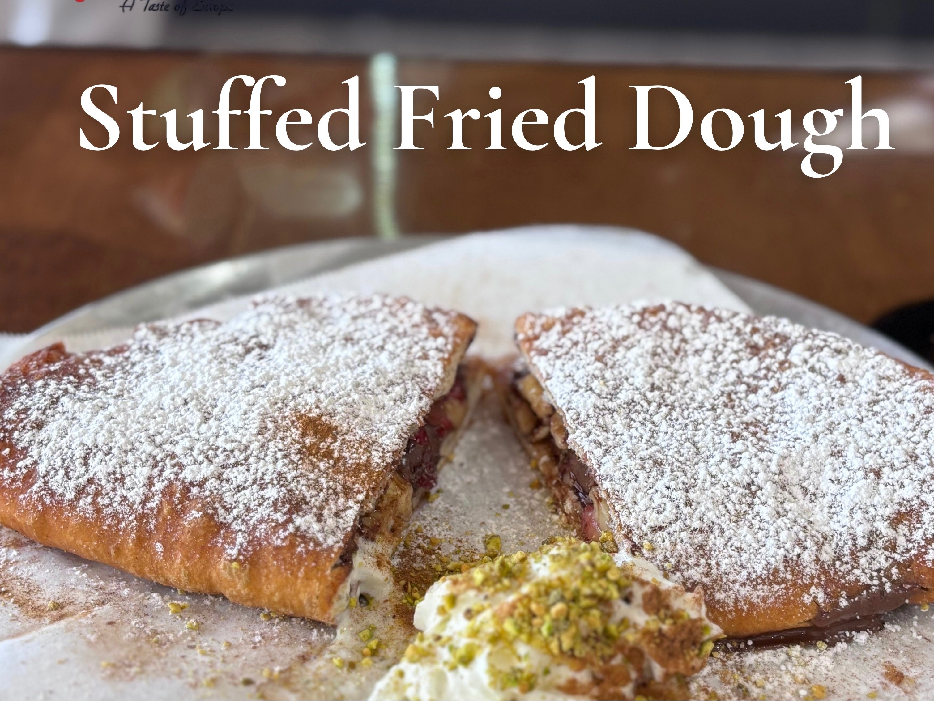 Stuffed Fried Dough.