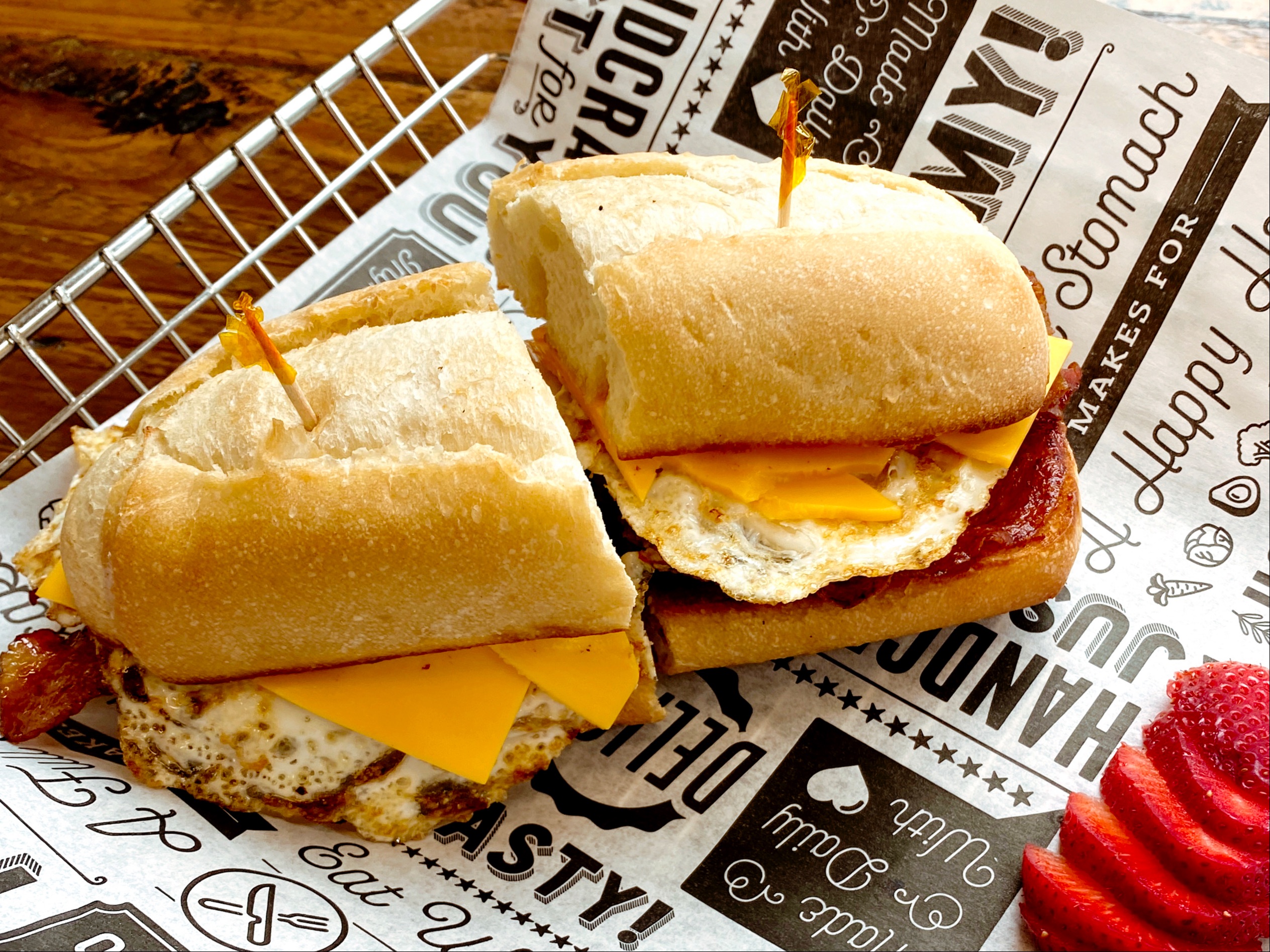 Jumbo Breakfast Sandwich.