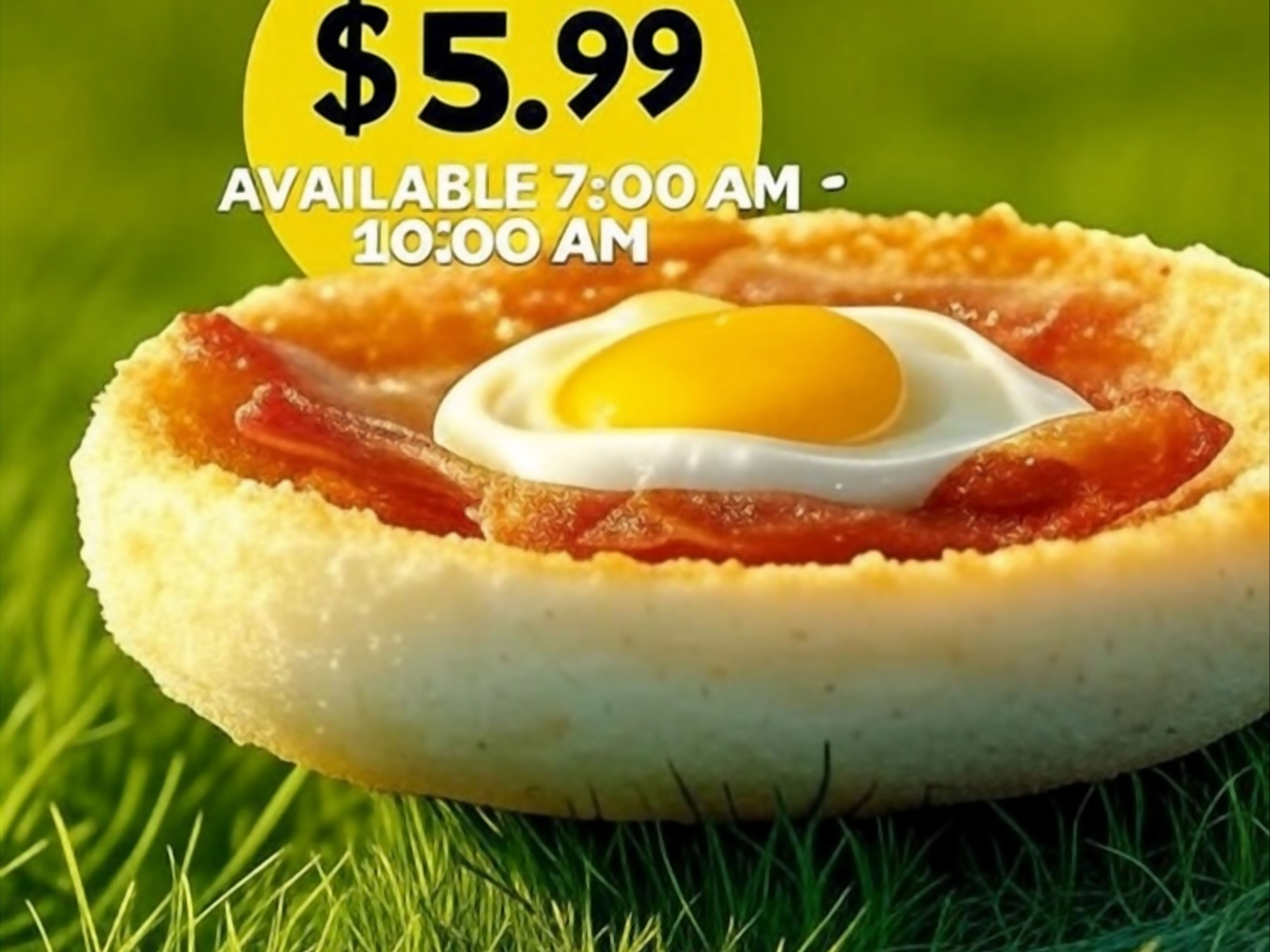 Arepa Breakfast Special.
