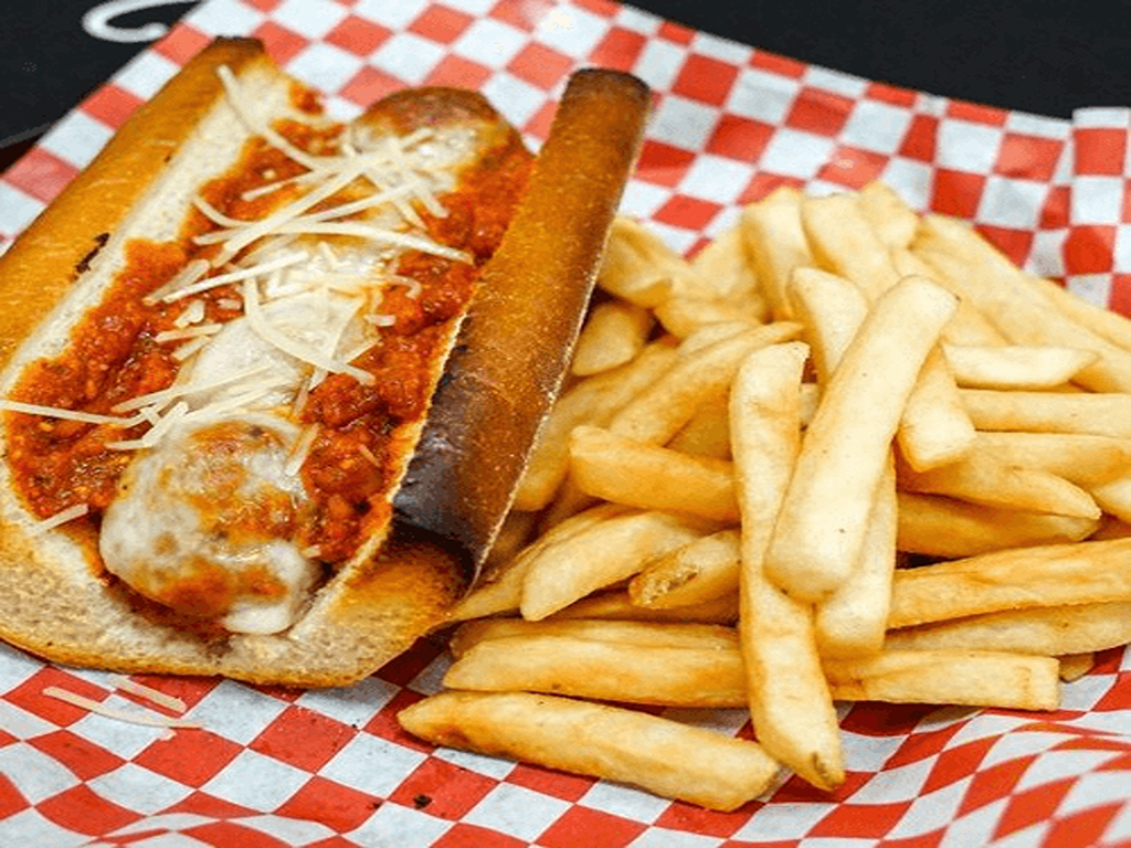 Meatball Parm Sandwich
