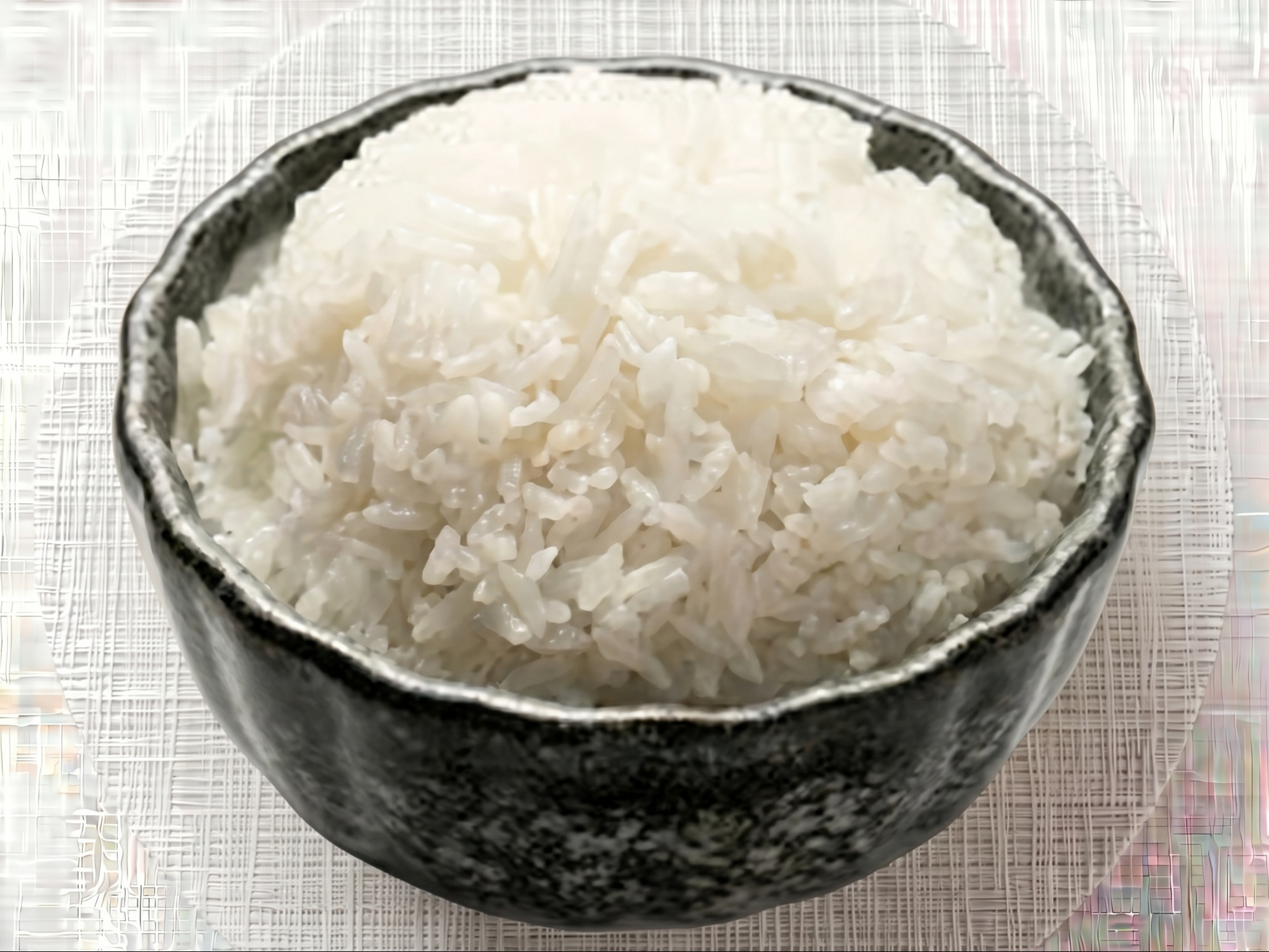 Steamed Rice.