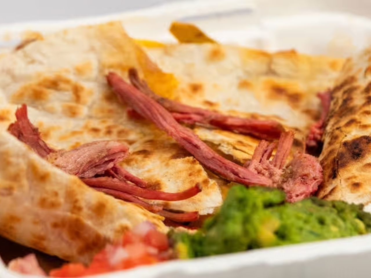 Brisket Quesadilla.