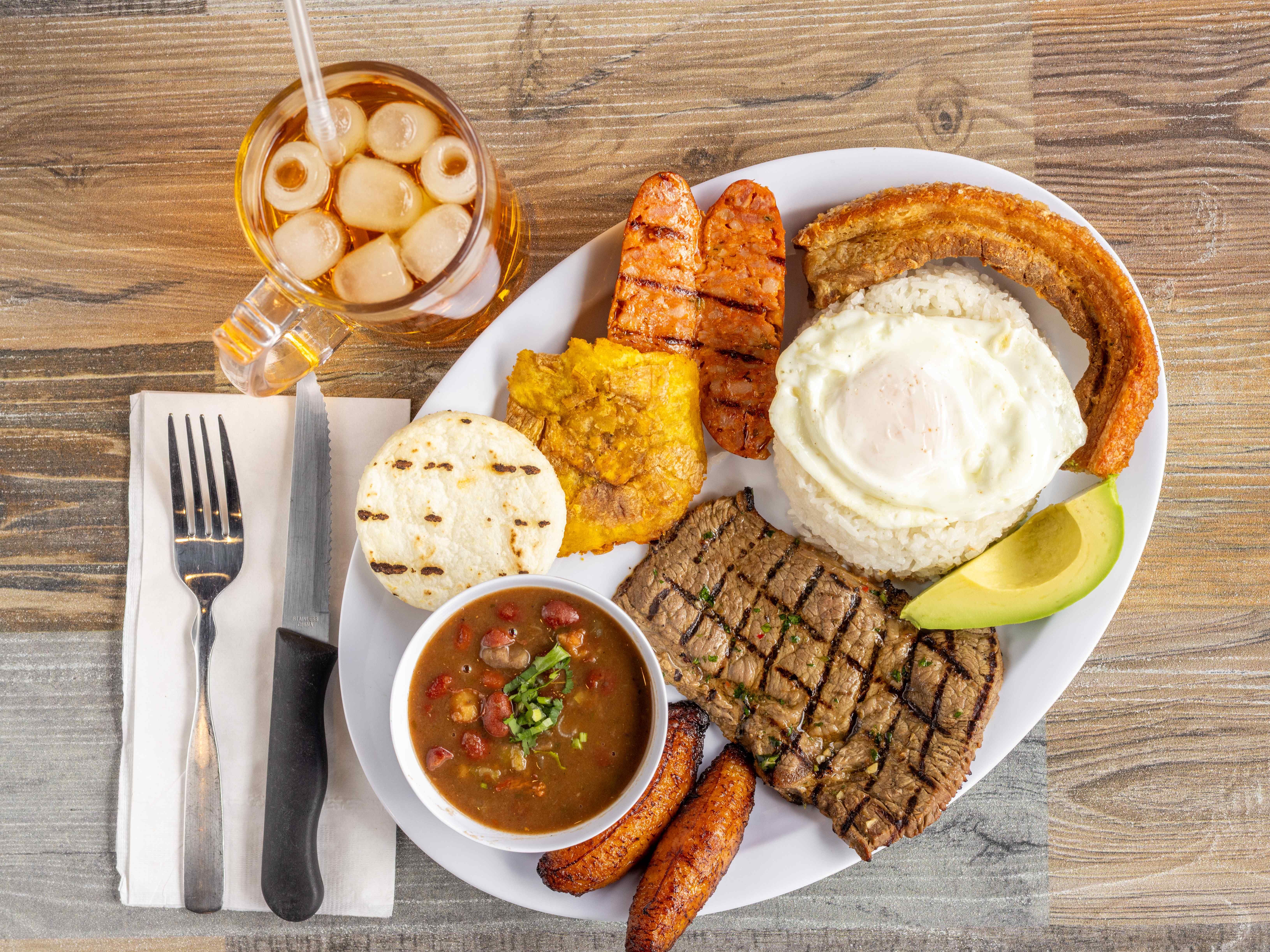 Bandeja Paisa.