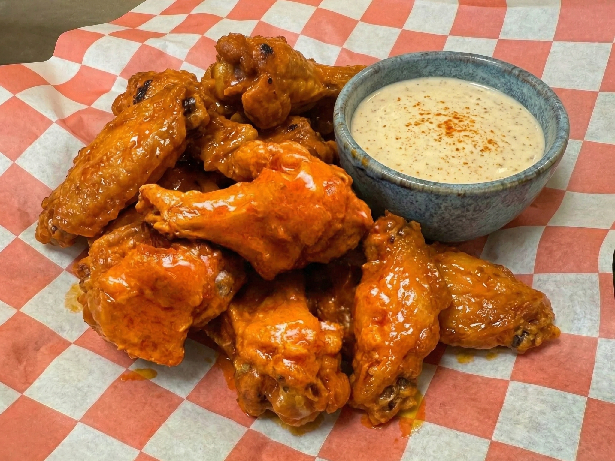 10 Piece Chicken Wing Platter.