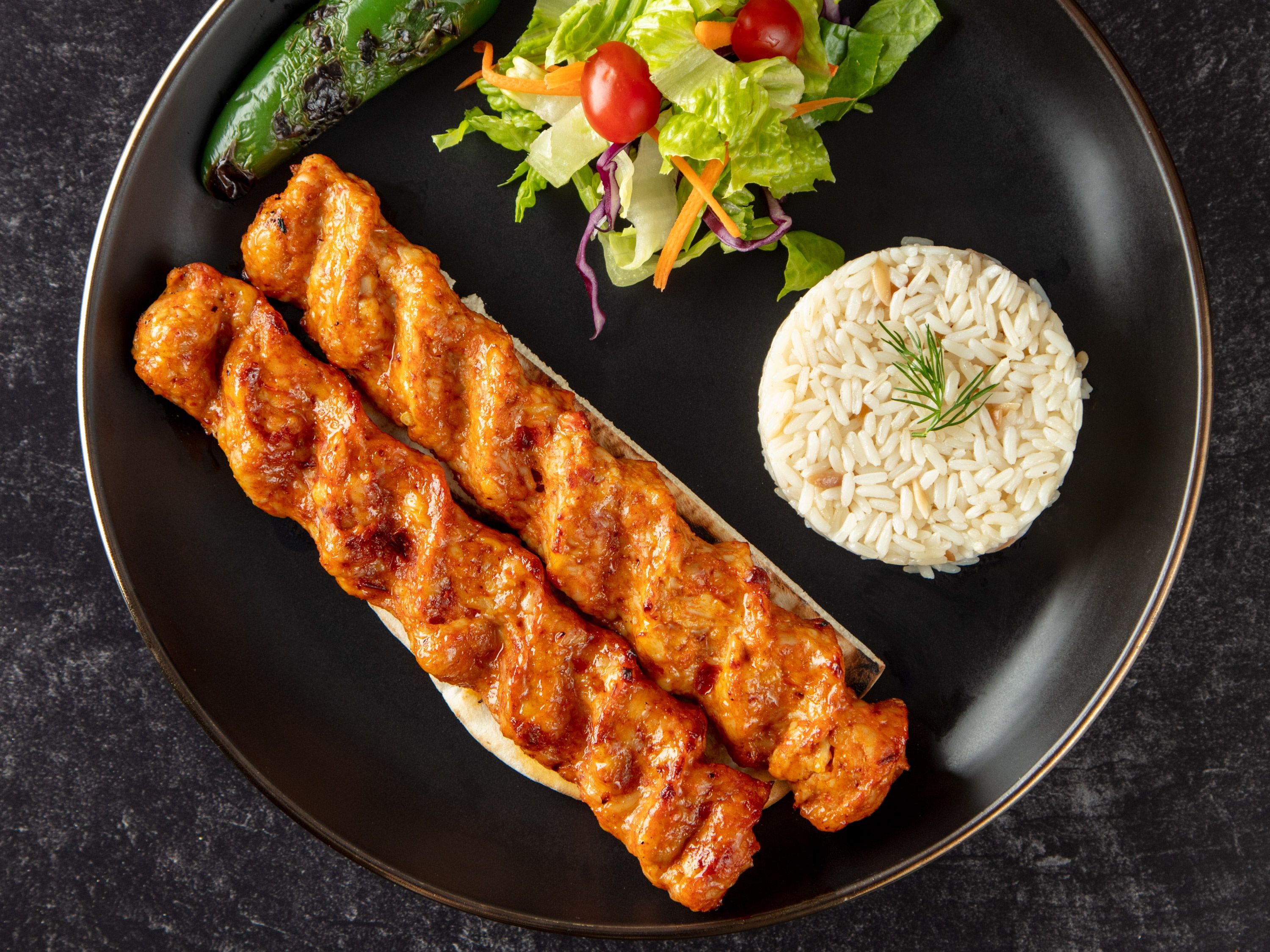 Chicken Adana.