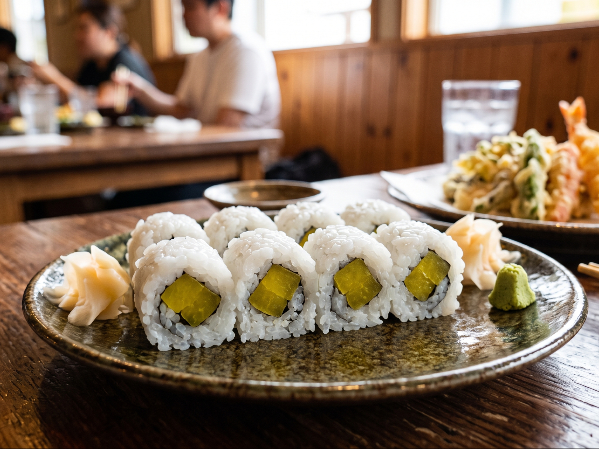 Oshinko Roll (GF, Vegetarian).