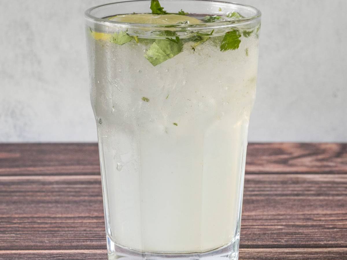 FRESH LIME SODA.