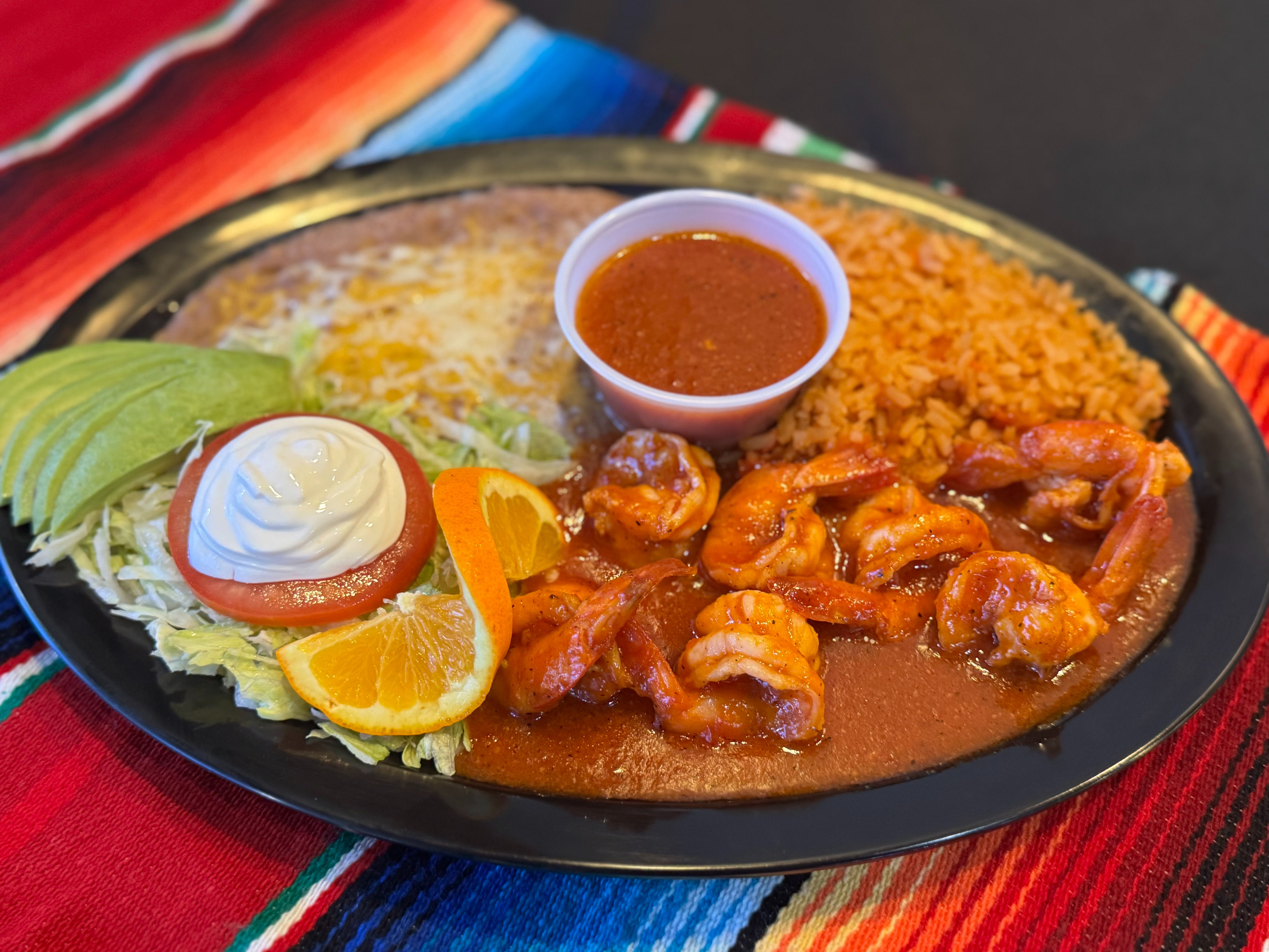 Camarones A La Diabla.