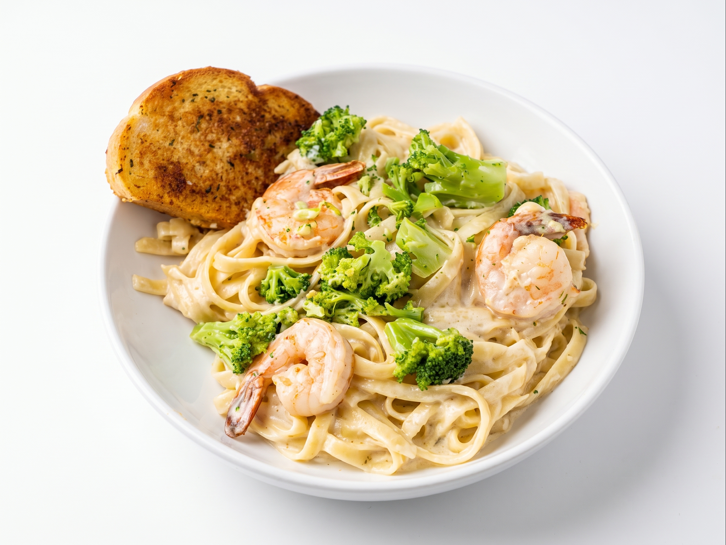 Shrimp Alfredo.