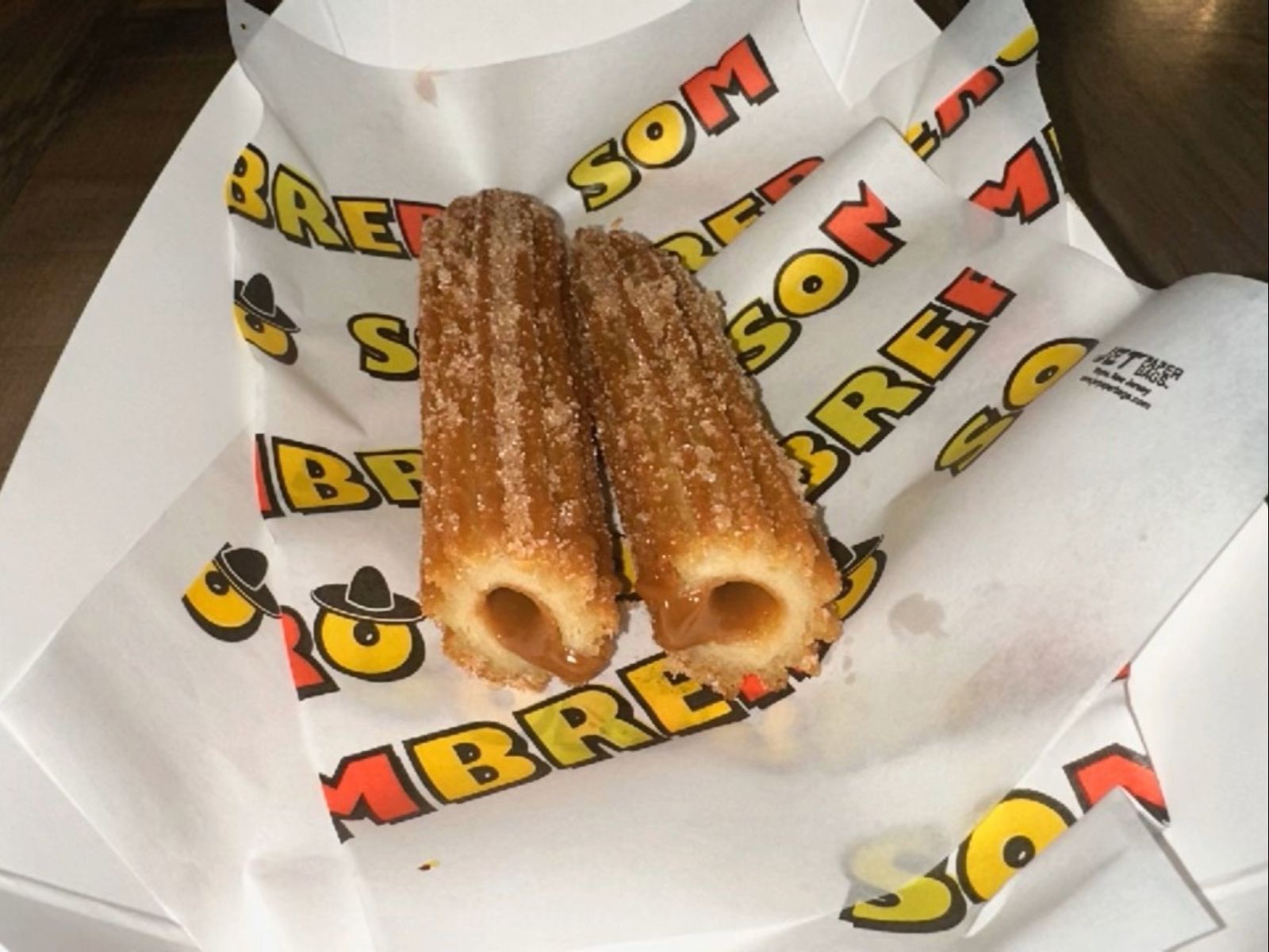 Caramel Filled Churro.