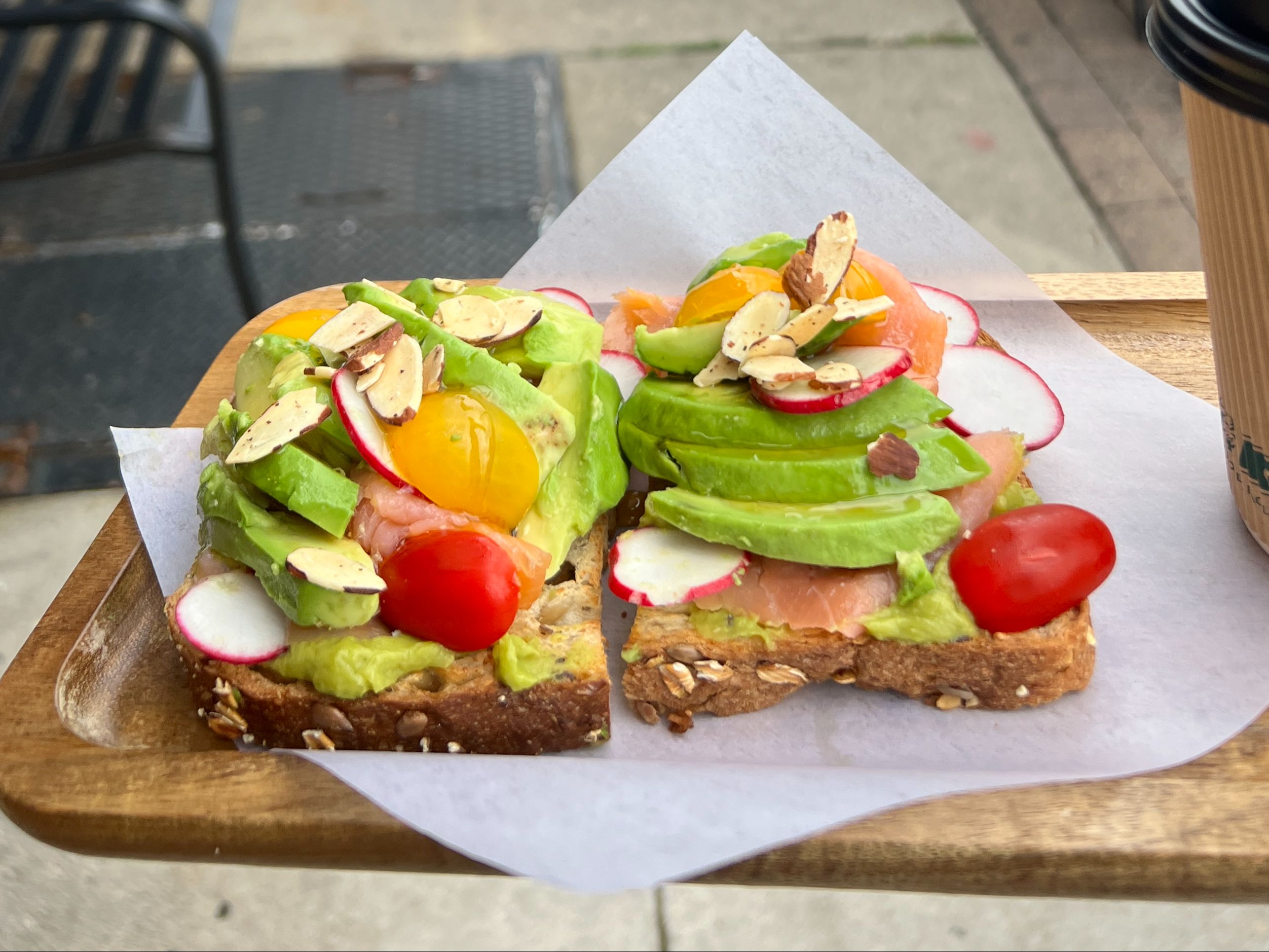 Avocado Toast &Smoked Salmon.