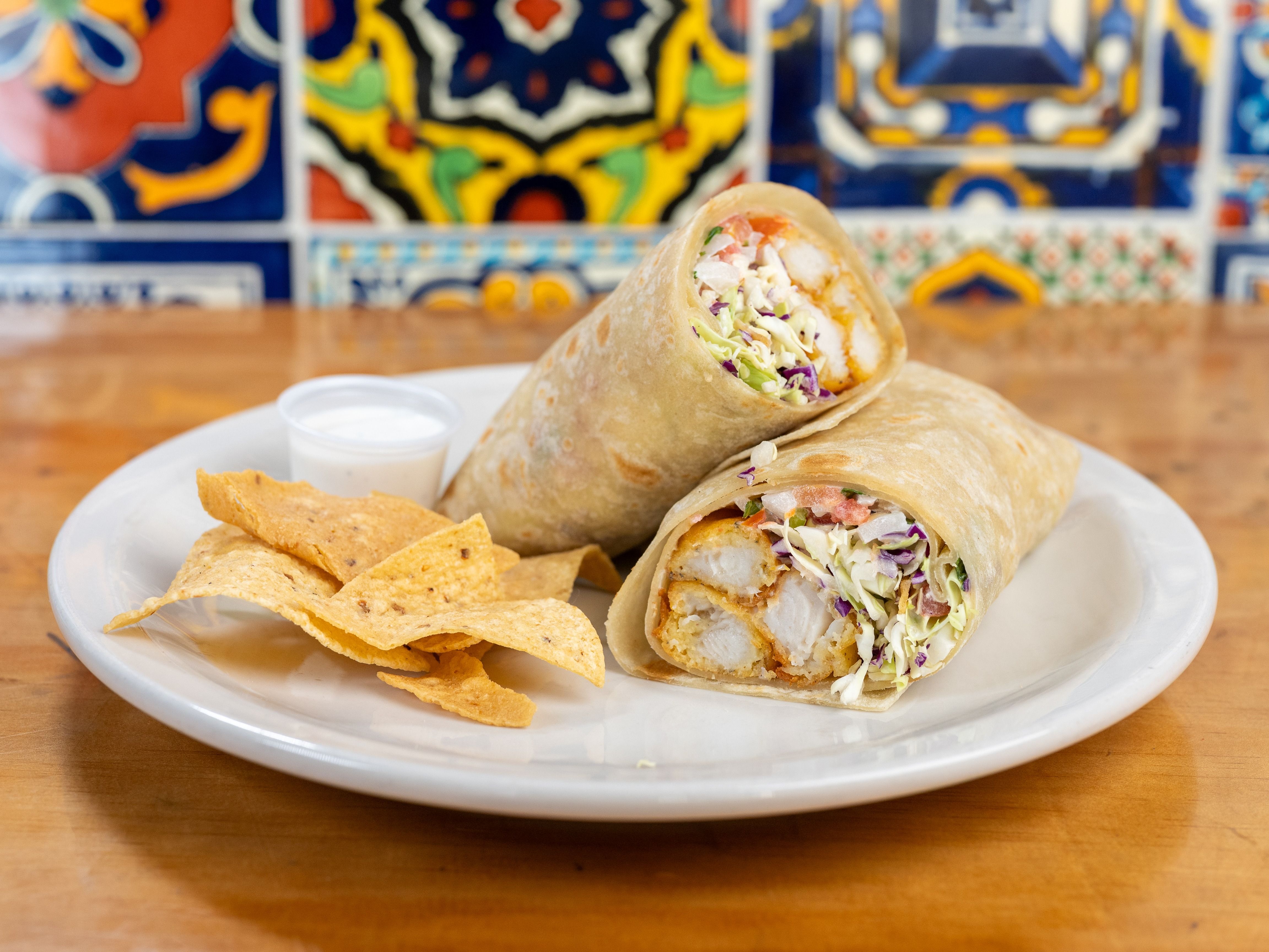 Fish Burrito.