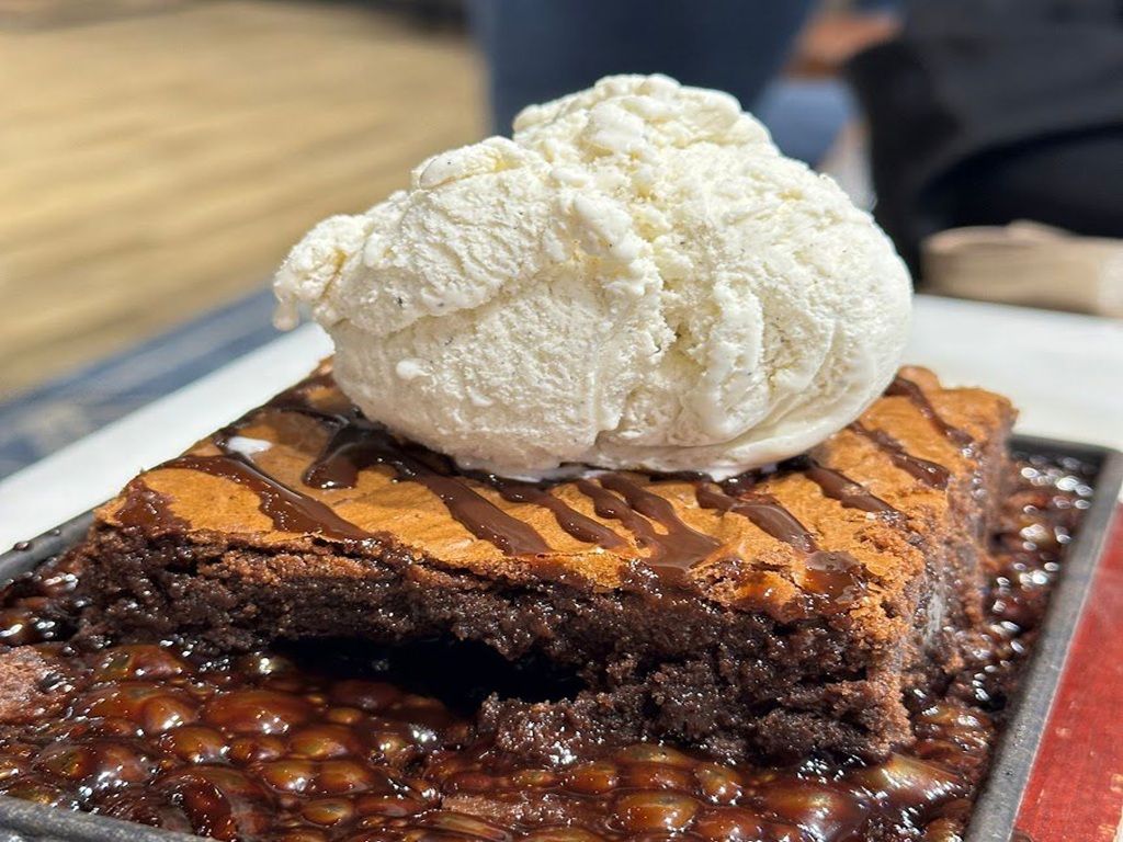 Brownie Sizzler.