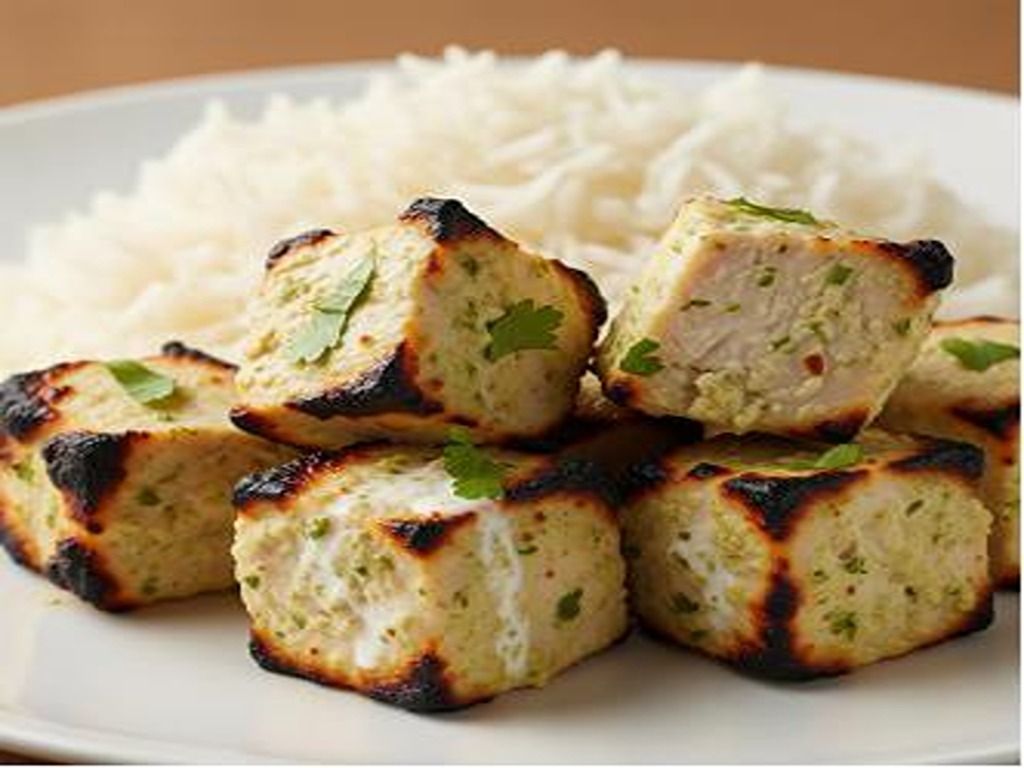 Chicken Reshmi Kabob.