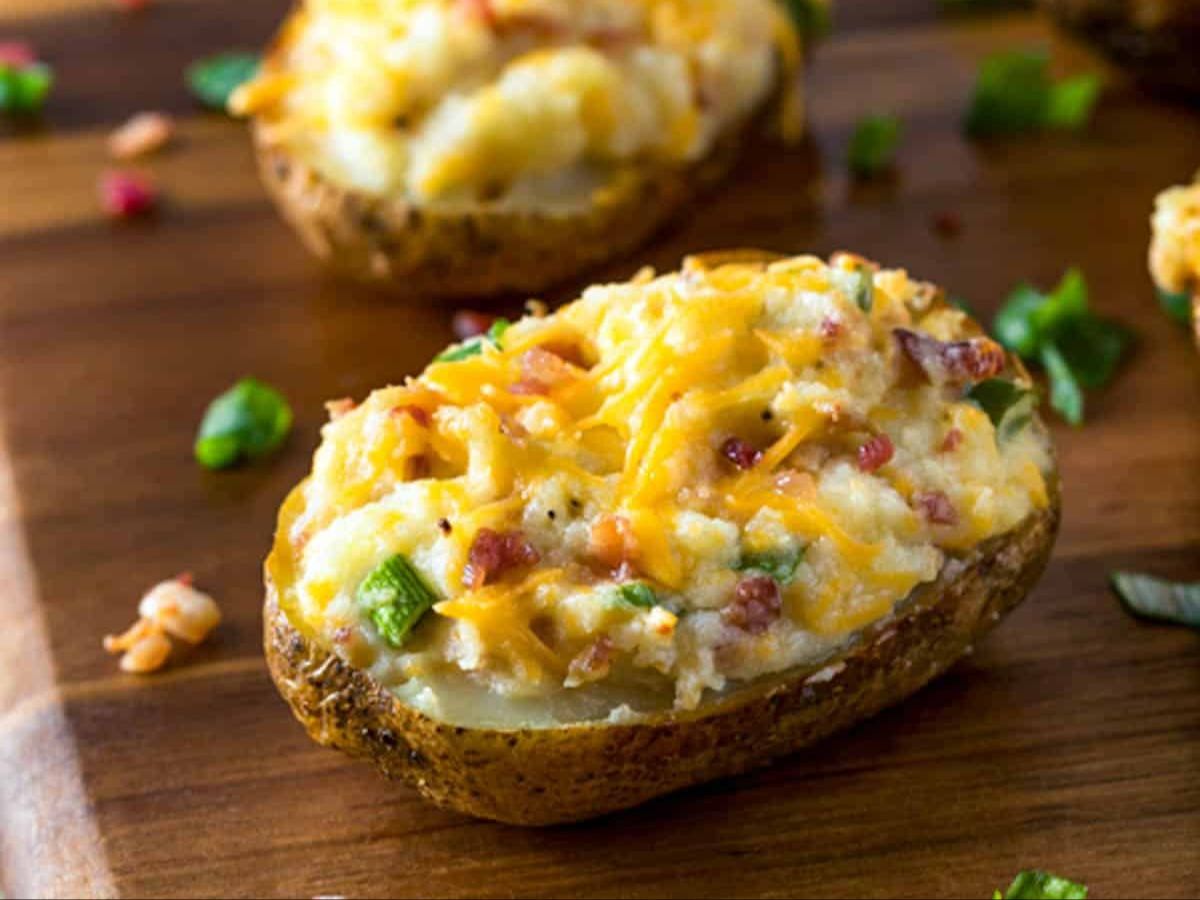 BEEFY LOADED POTATO.