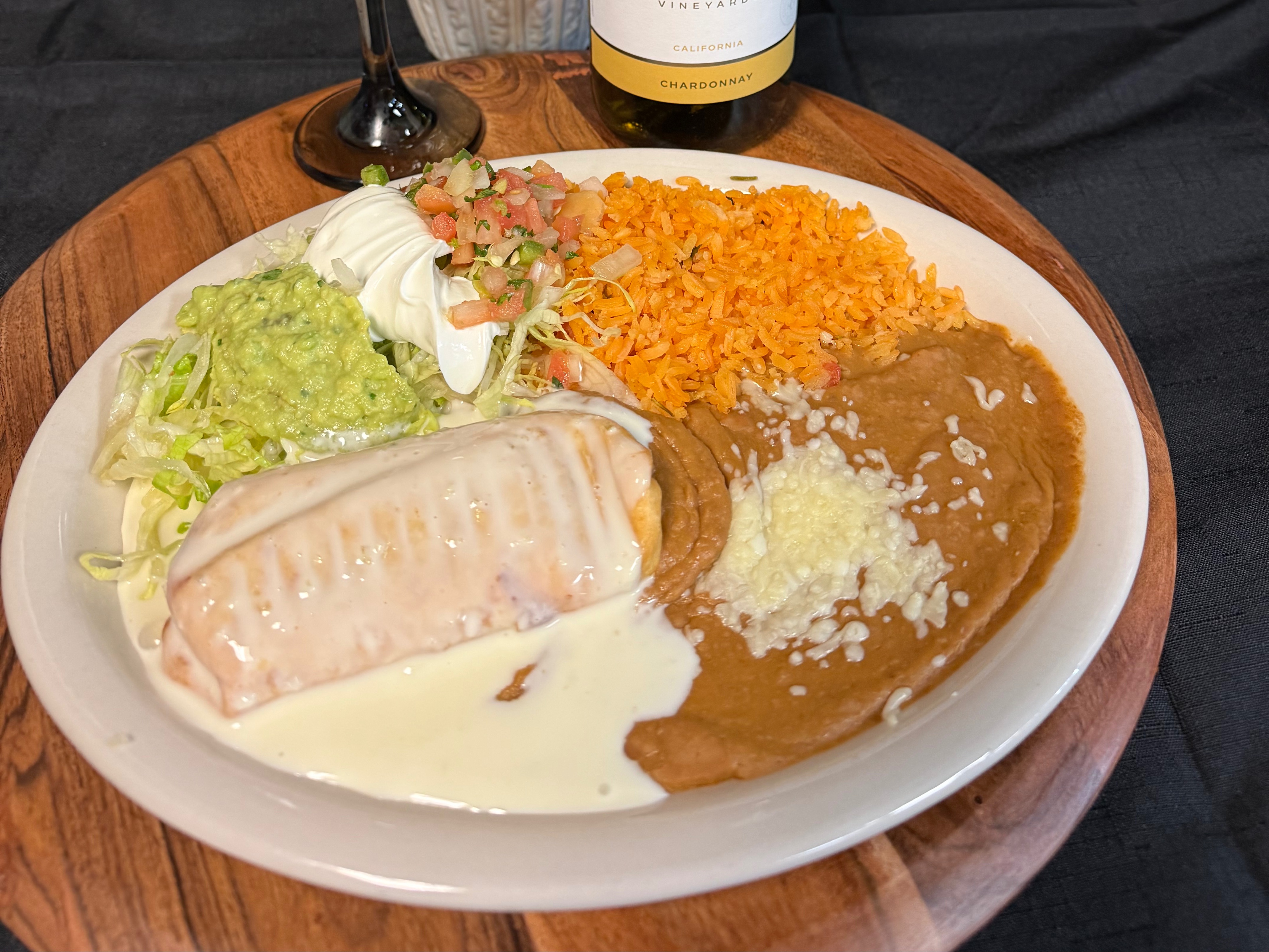Chimichanga - Lunch.