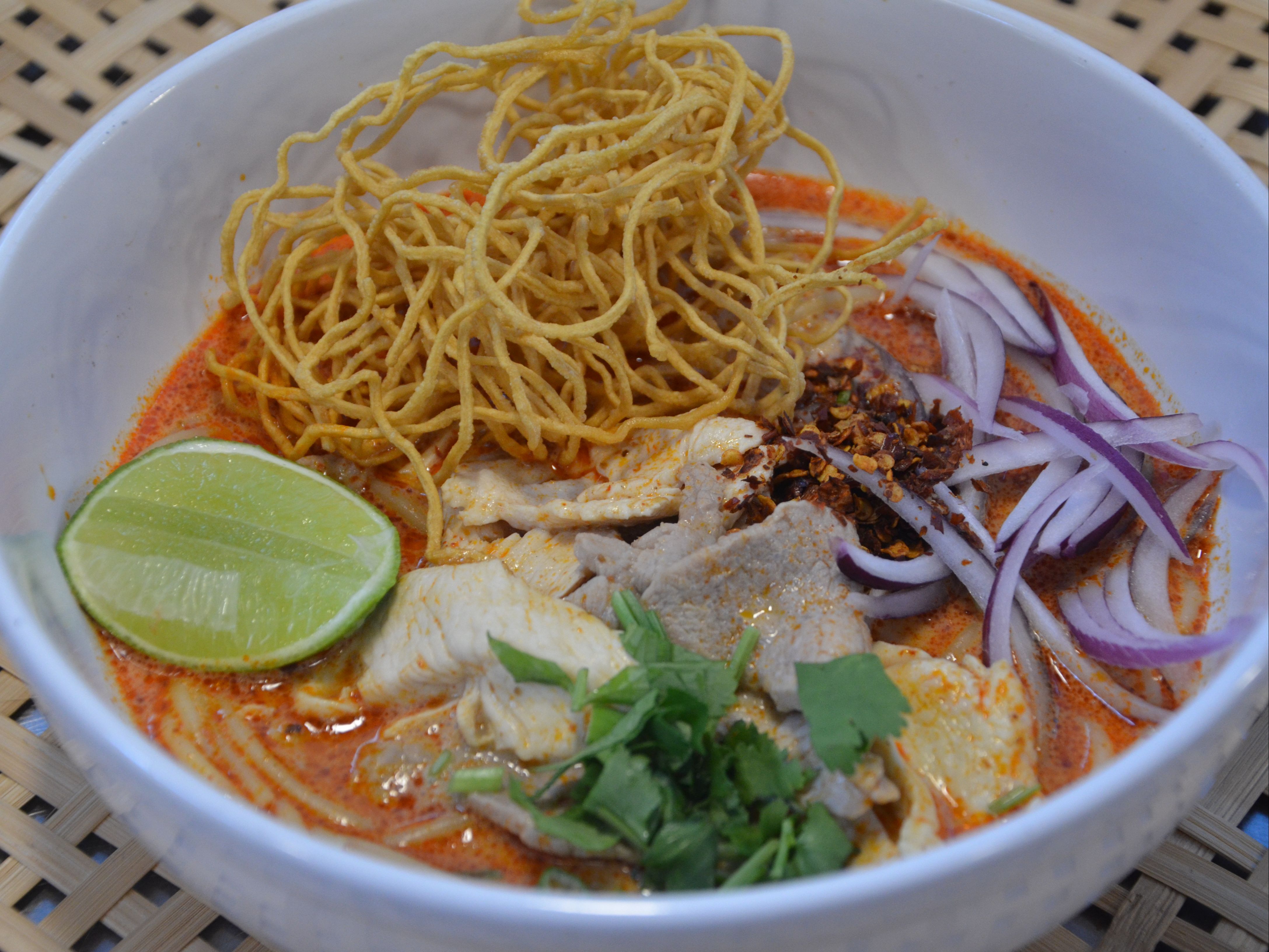 Coconut Curry Noodles.