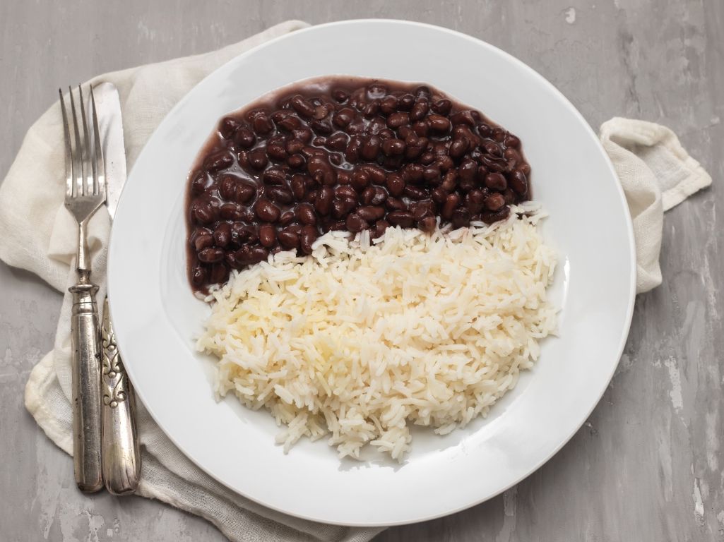 Rice & Beans.