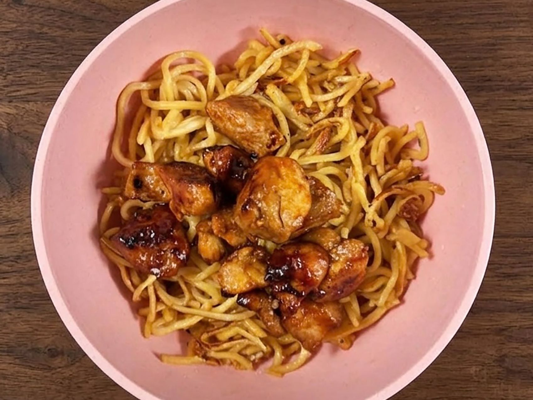 K5. Chicken Lo-Mein Stir-Fry.