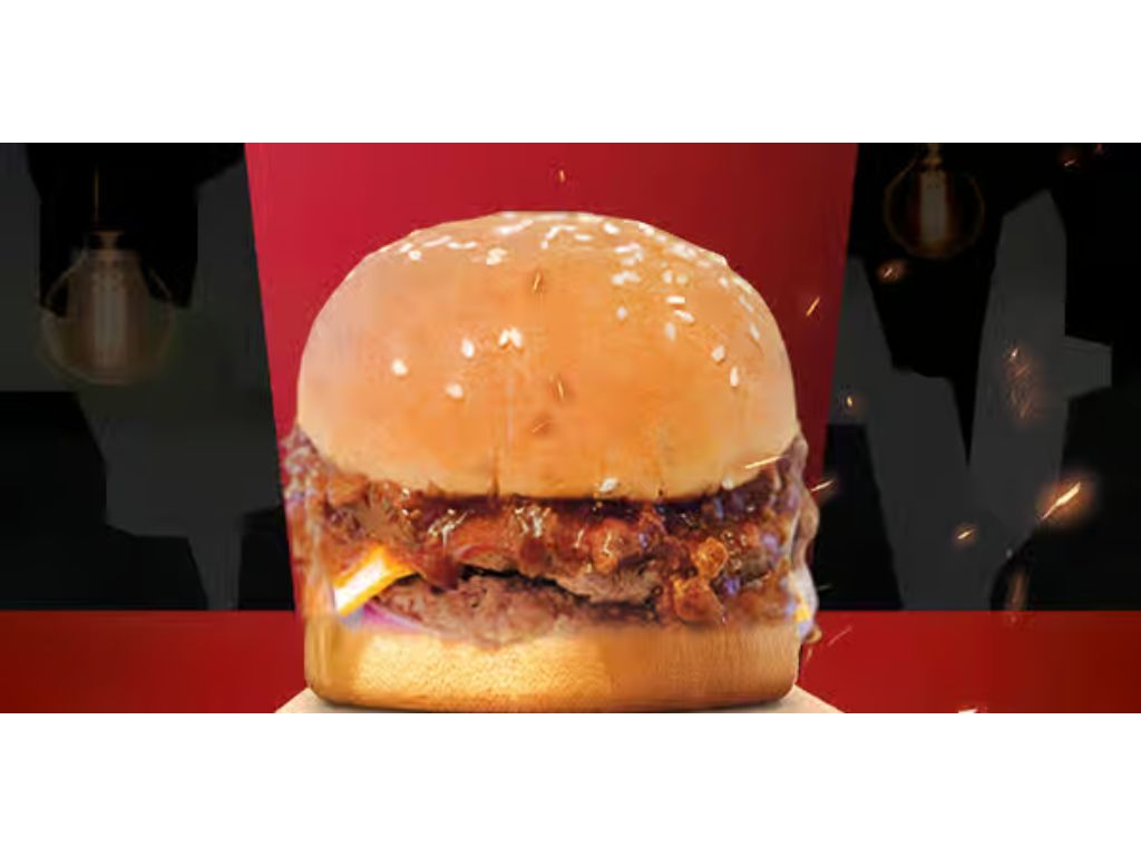 Double Chili Cheeseburger.