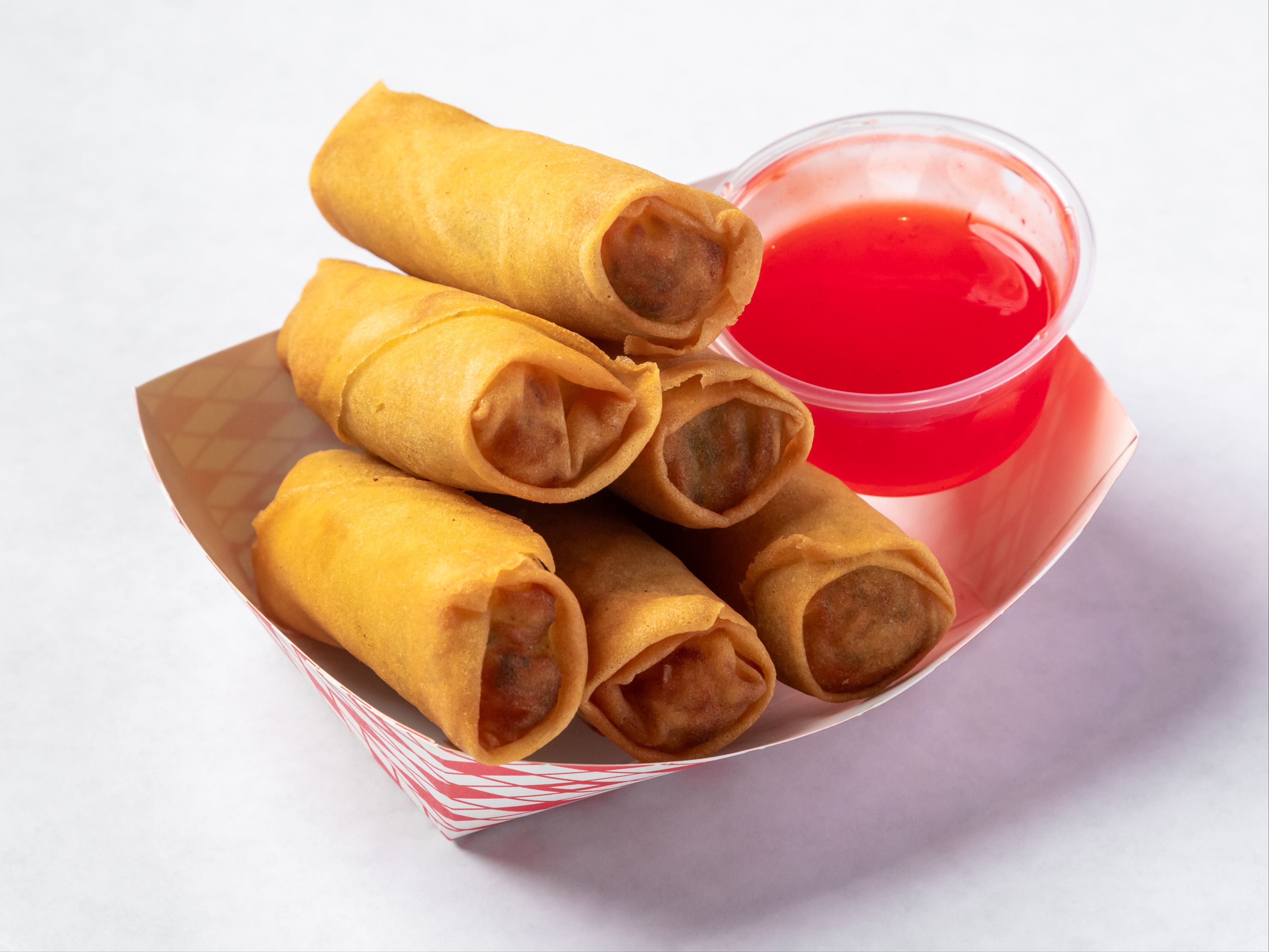 6 Piece Veggie Rolls.