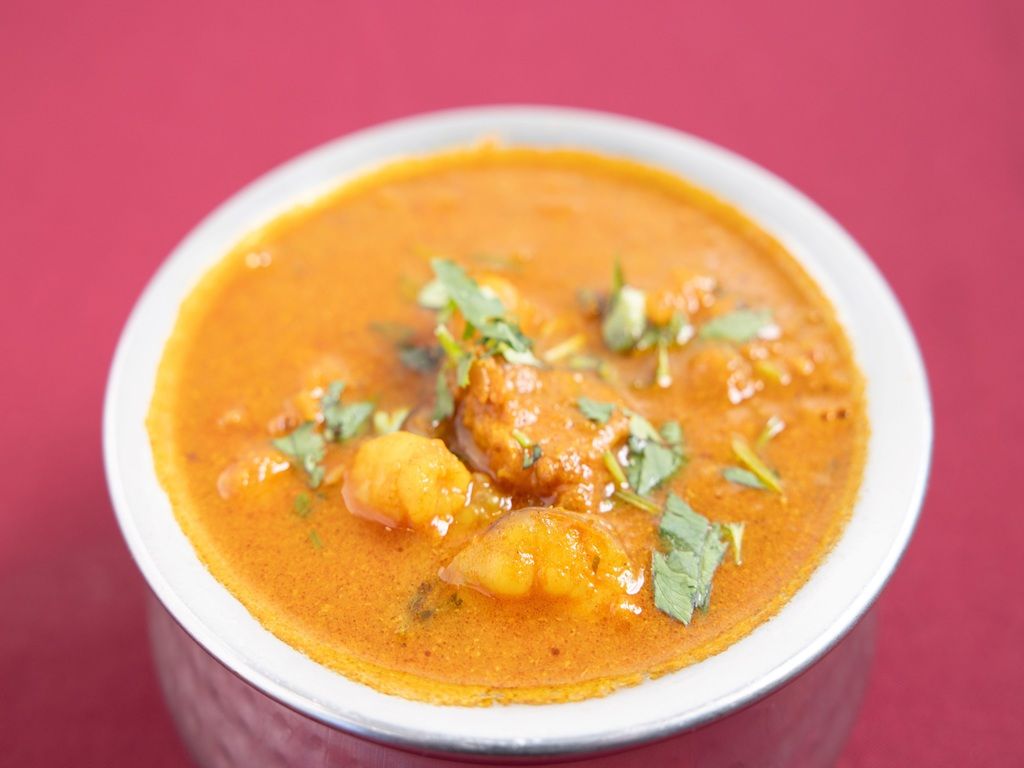 Andhra Shrimp Curry.