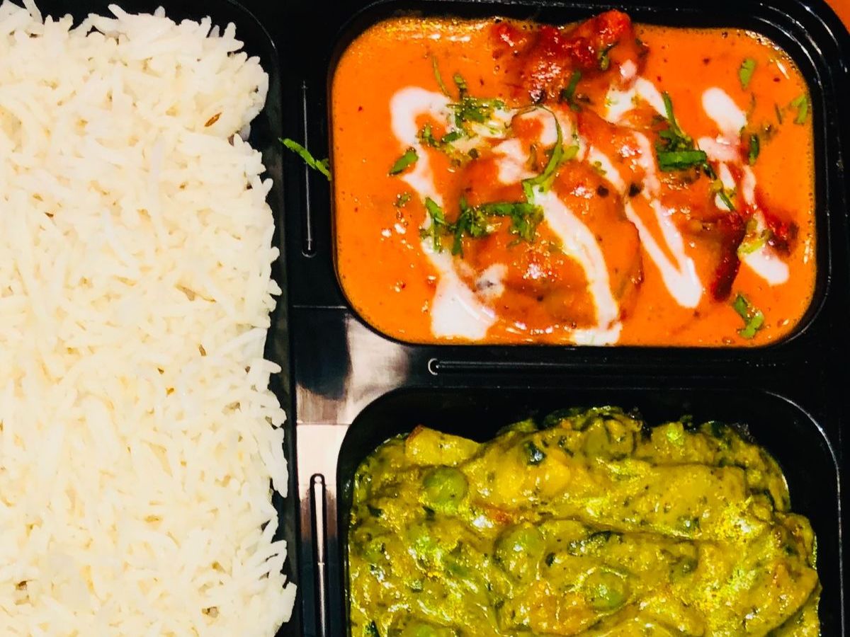 Butter Chicken Combo.