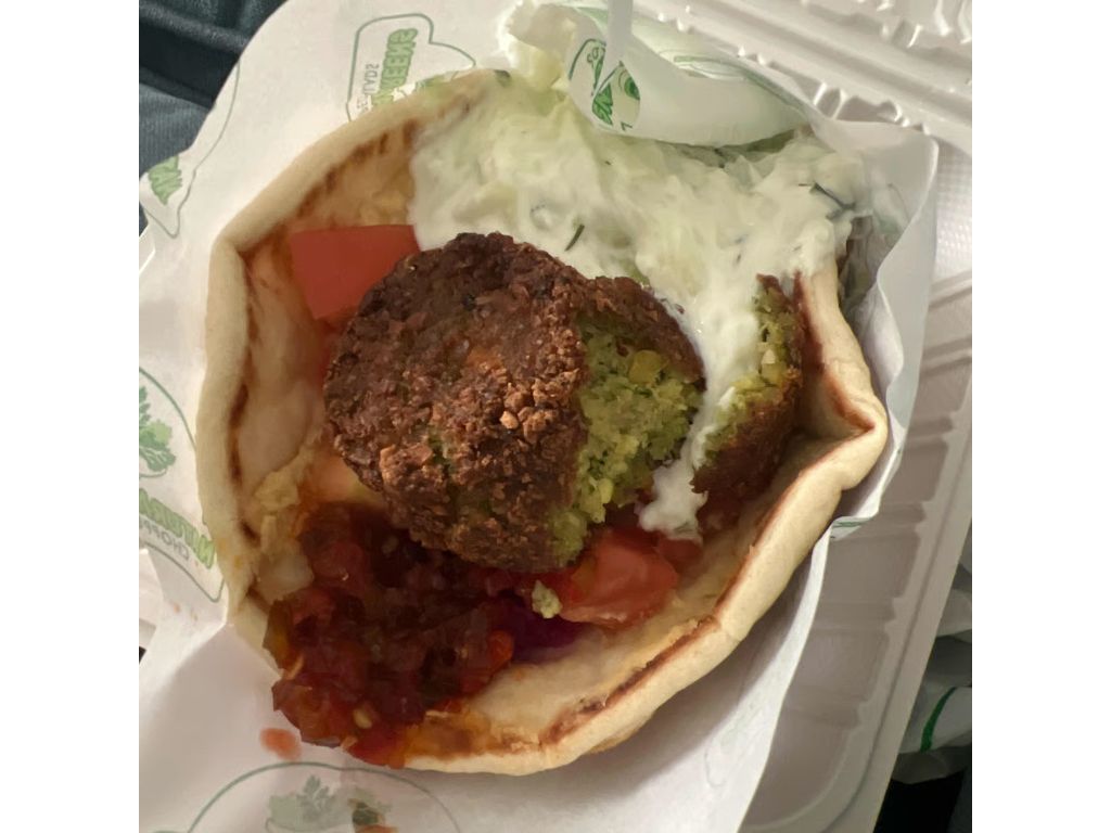 Falafel Sandwich.