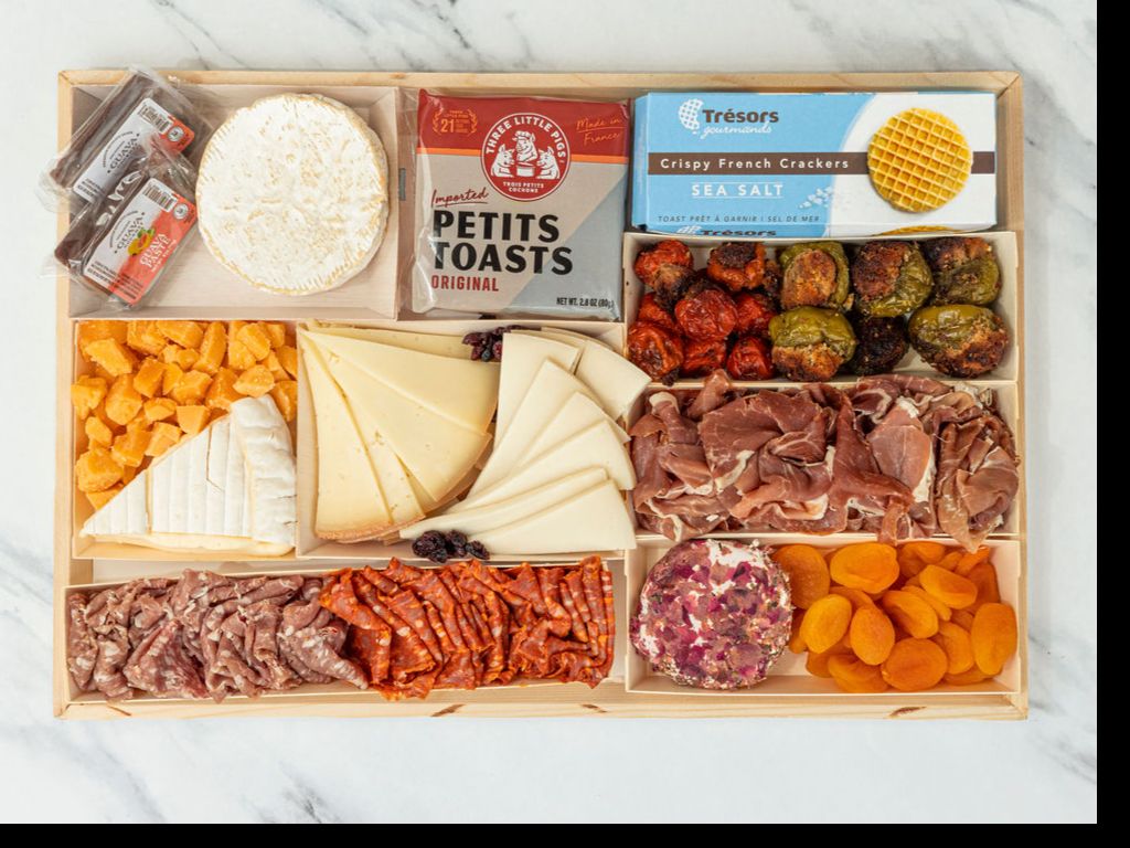 Large Cheese and Charcuterie Board.