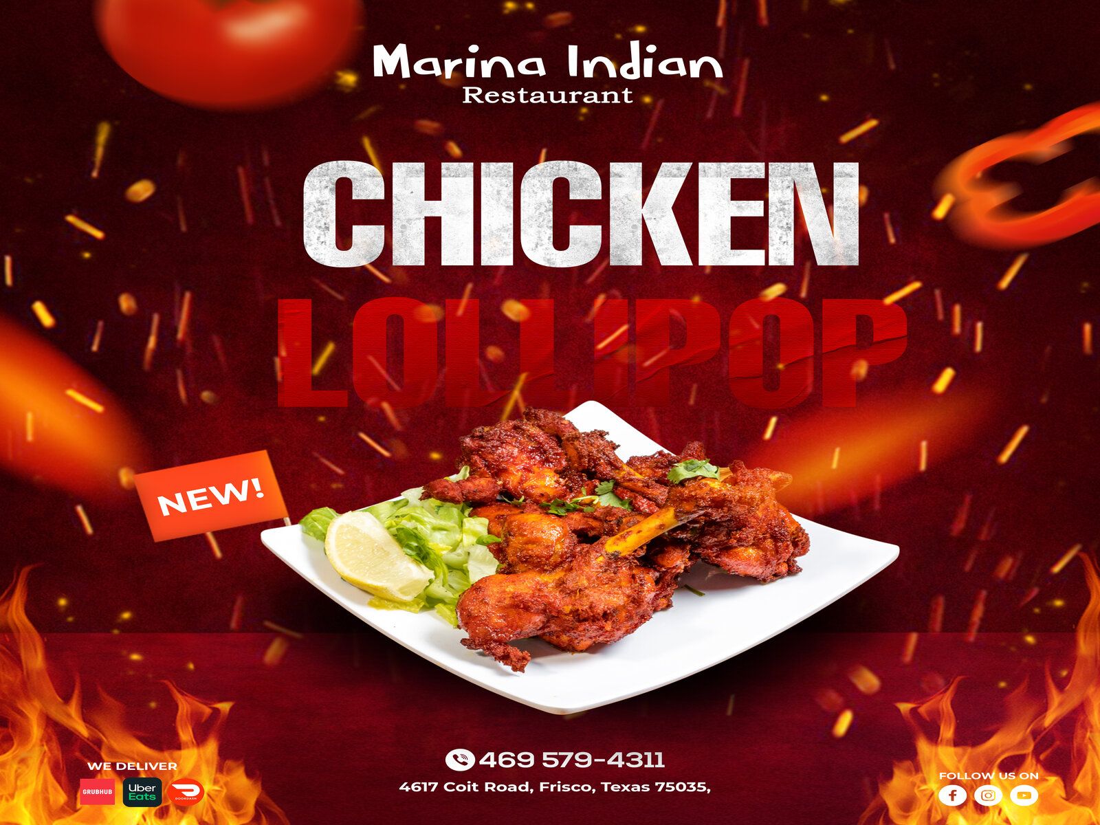 Chicken Lollypop.